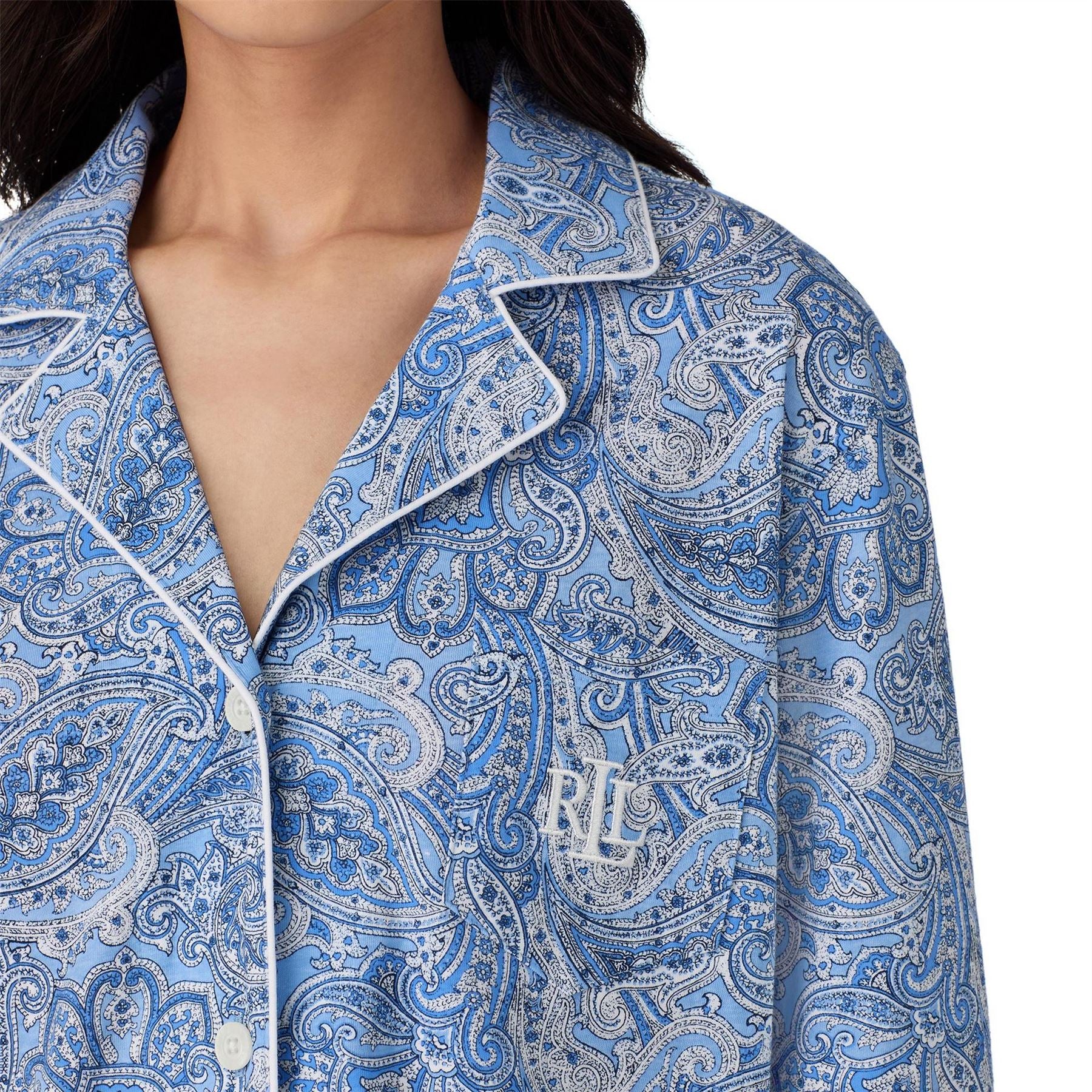 Lauren by Ralph Lauren Three Quarterslv Notch Co Ld63