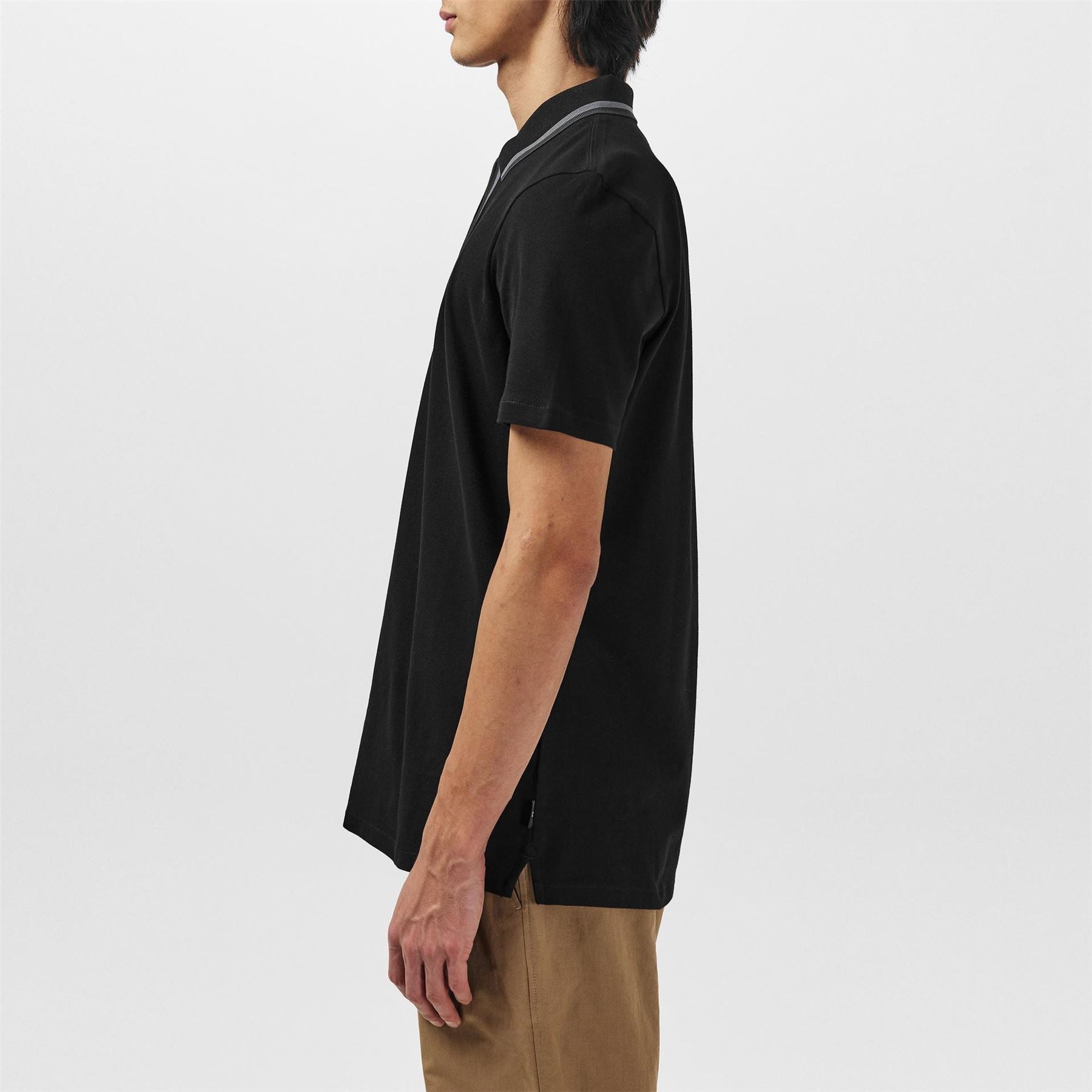 PS Paul Smith Zipped Short Sleeve Polo Shirt