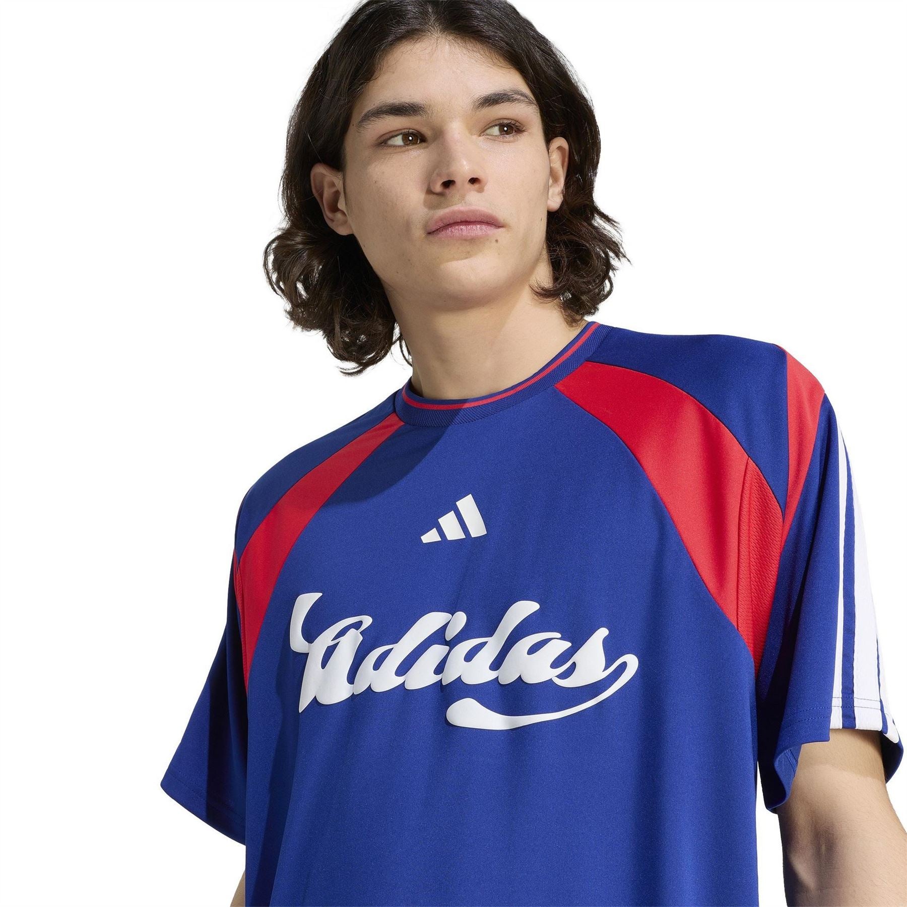 adidas HOT Crew Neck Short Sleeve Raglan Baseball T-Shirt