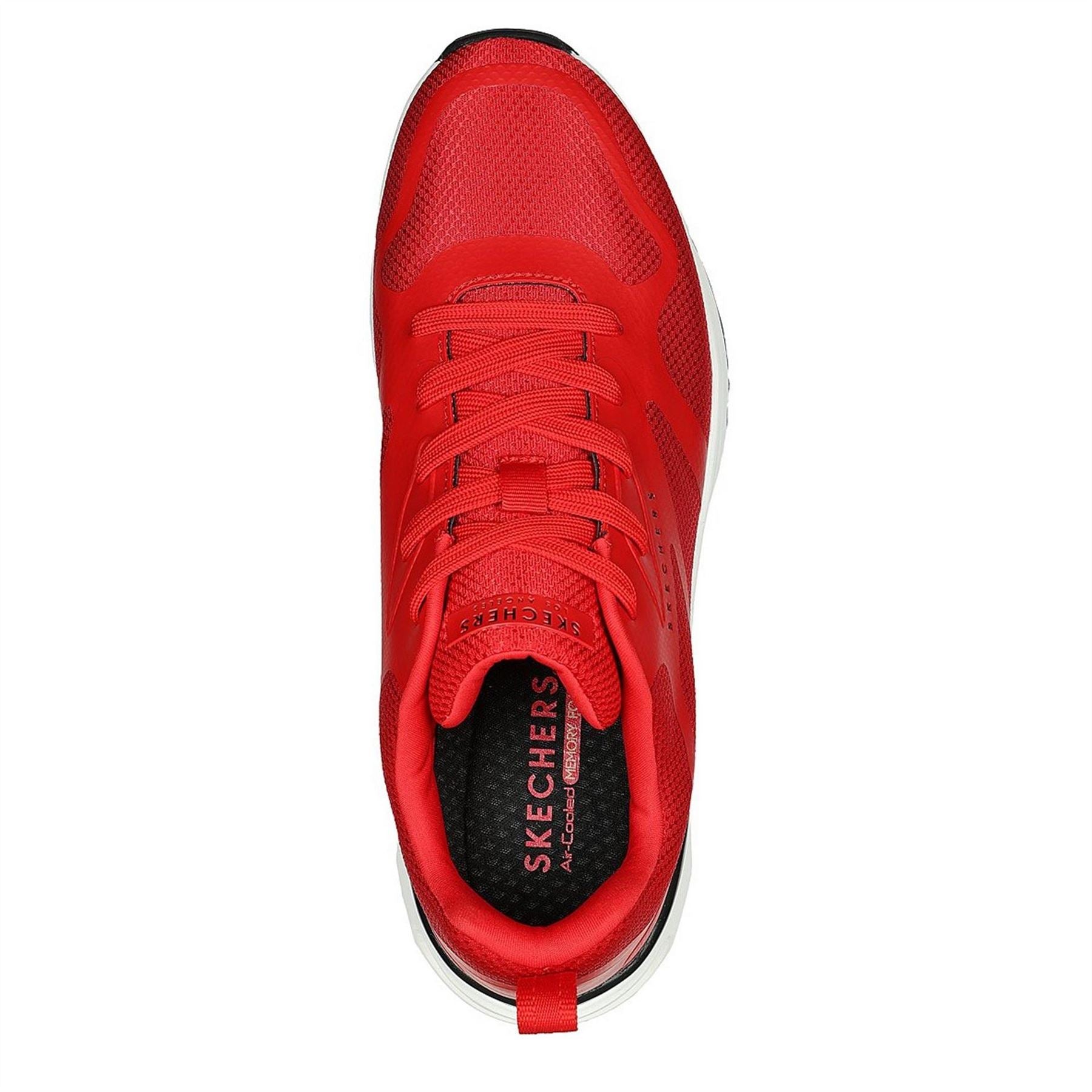 Skechers Mens W 3d Print Overlay Low Top Trainers