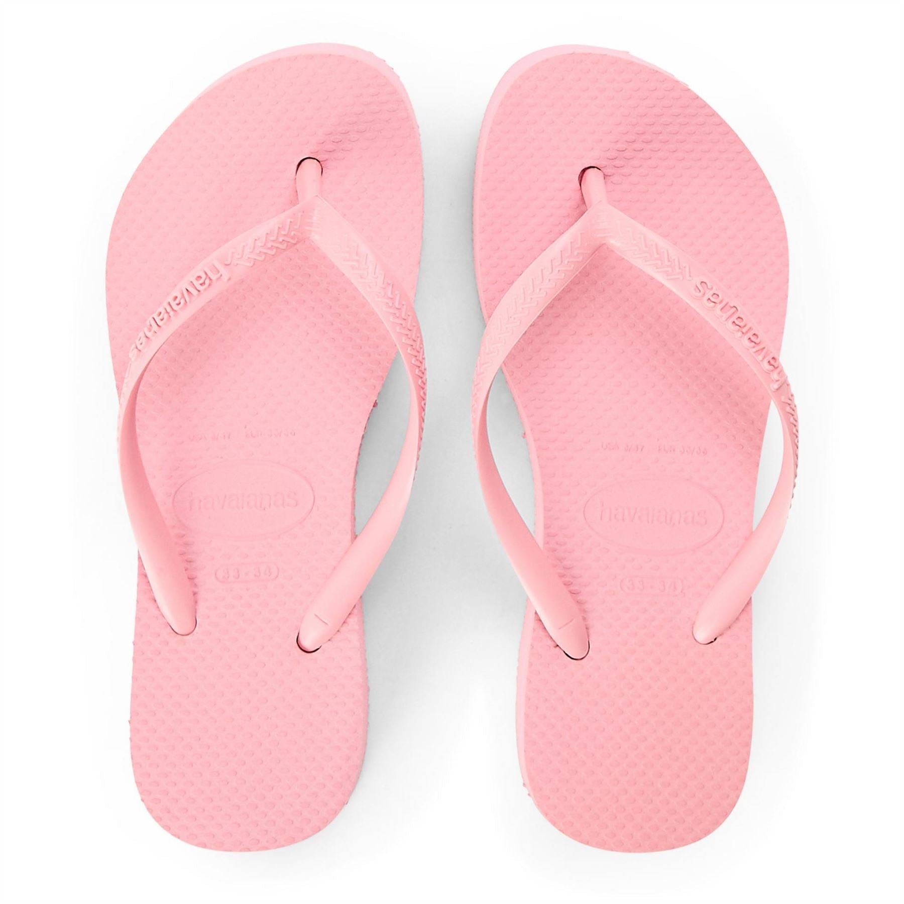 Havaianas Kids Slim Flatform Macaron Pink Flip Flops
