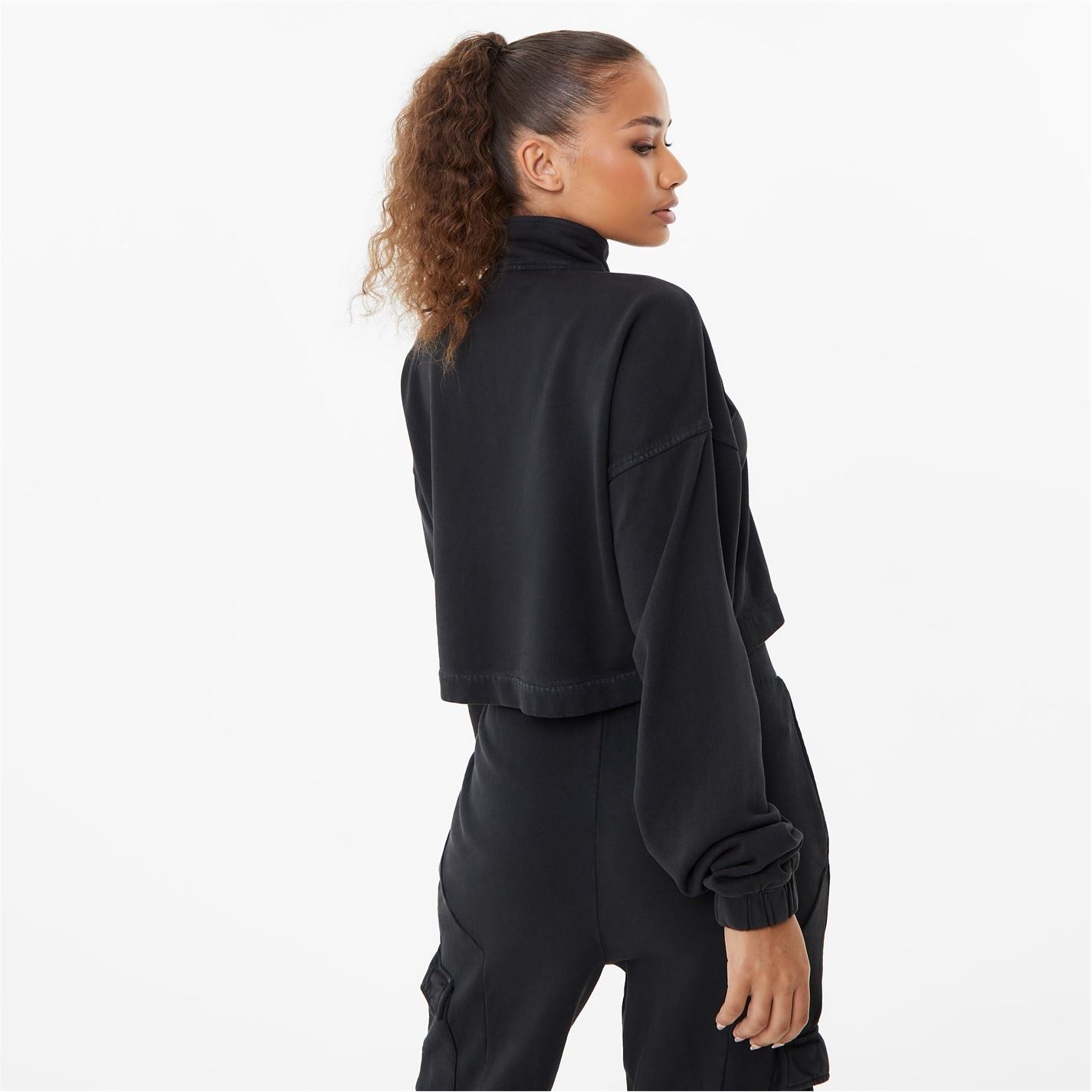 Everlast Womens Crop Zip Up