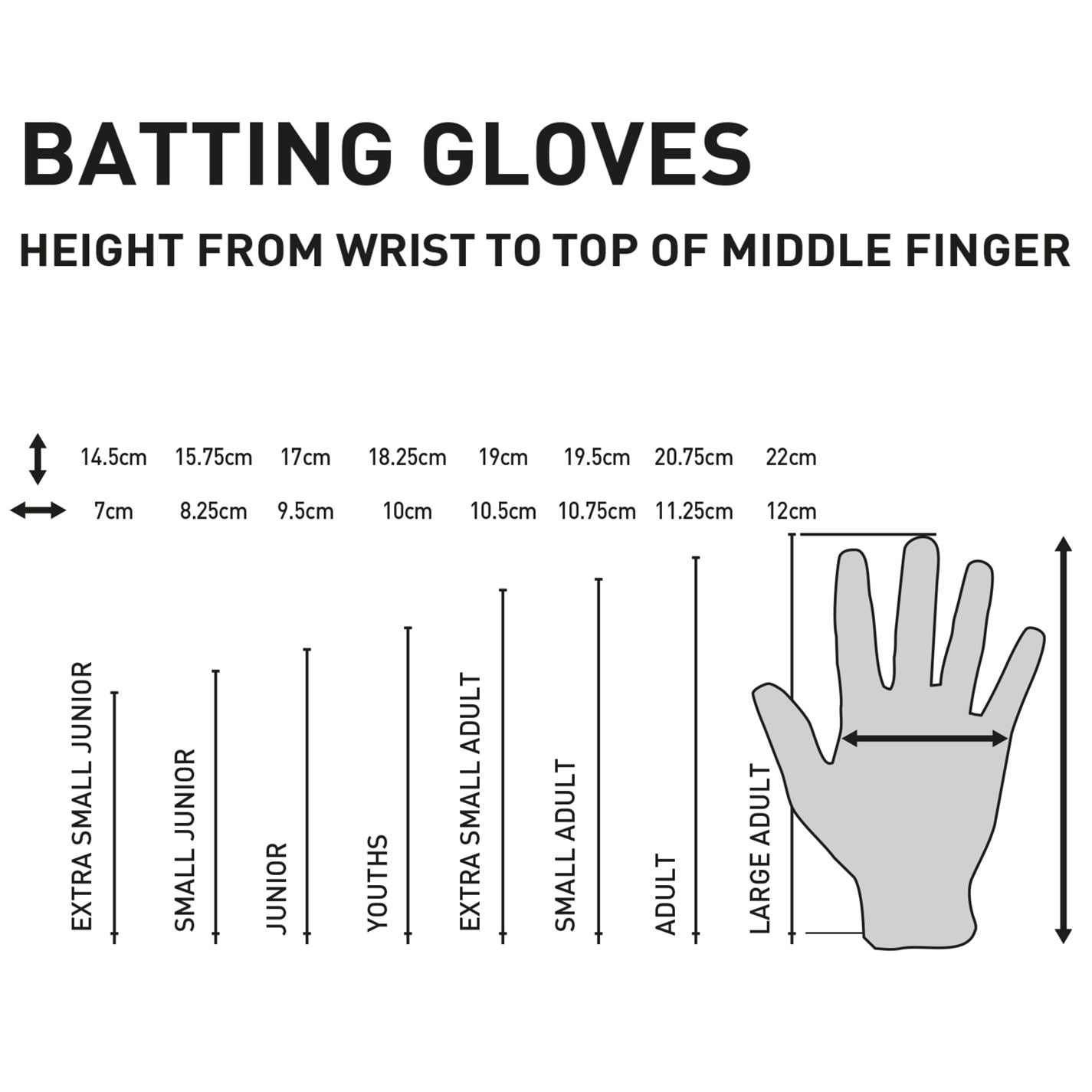 Gunn And Moore  And  Moore Diamond 400 Batting Glove Adult