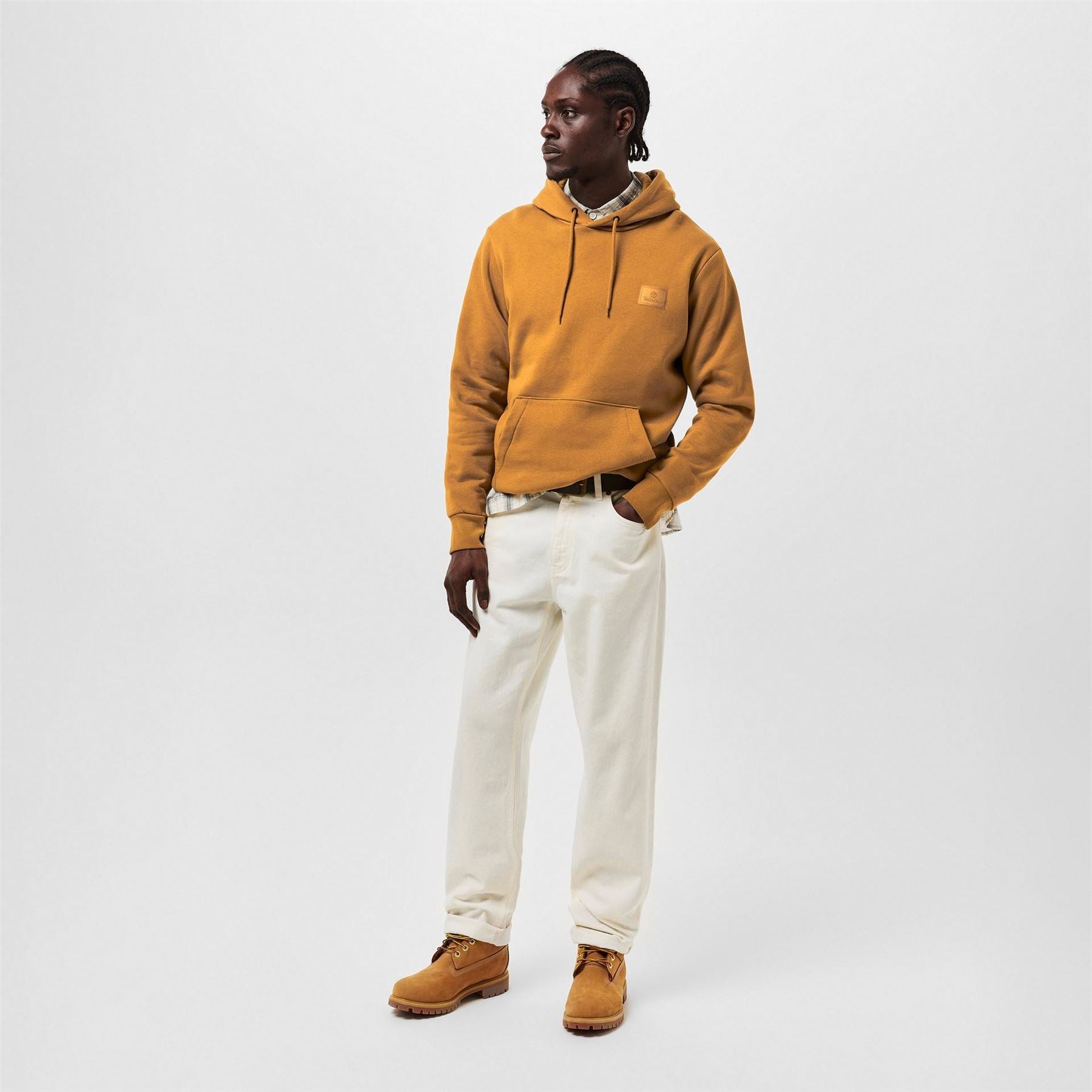 Timberland Badge Hooded Neck Regular Fit Sweatshirt