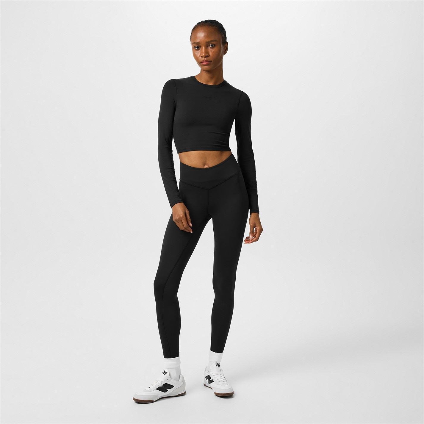 USA Pro Womens Pro Crossover Waistband Legging