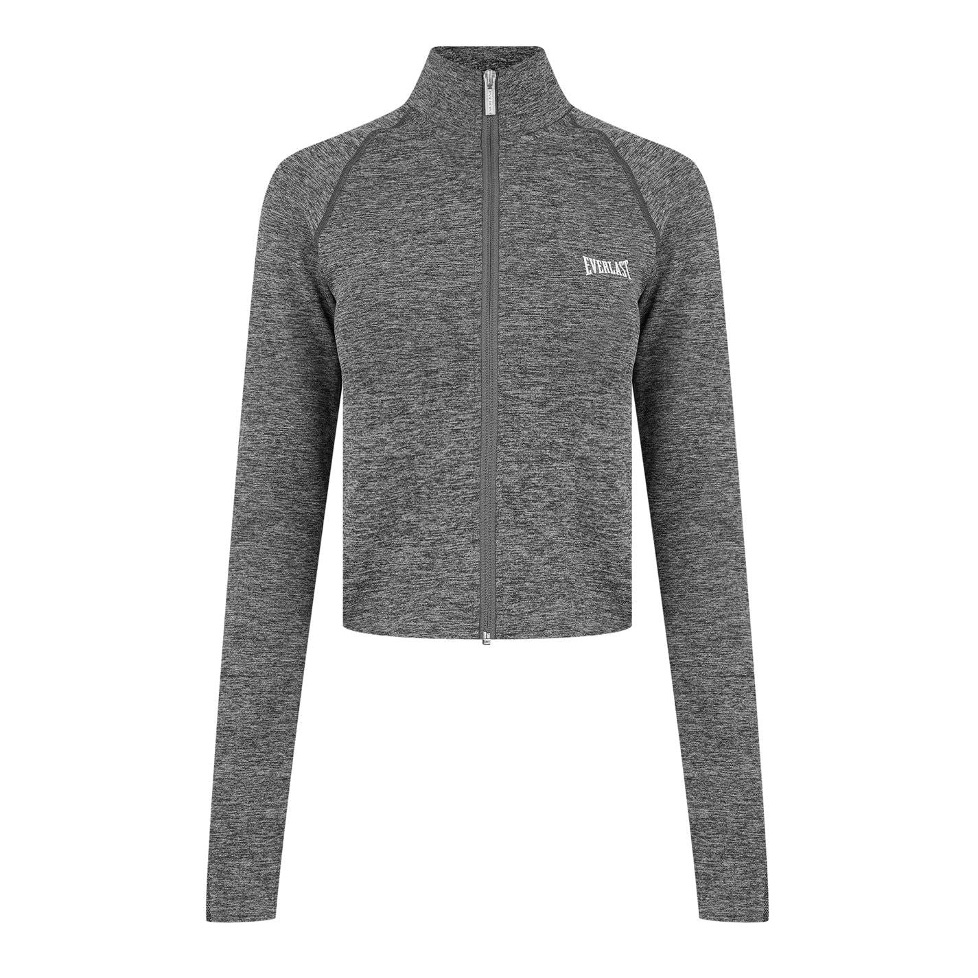 Everlast Seamless Zipped Long Sleeve Performance Gym Top