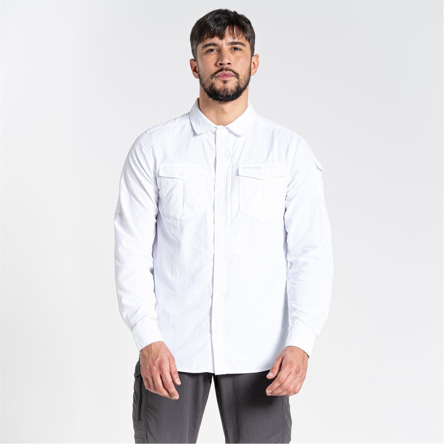 Craghoppers Regular Fit Long Sleeve Cuff Shirt