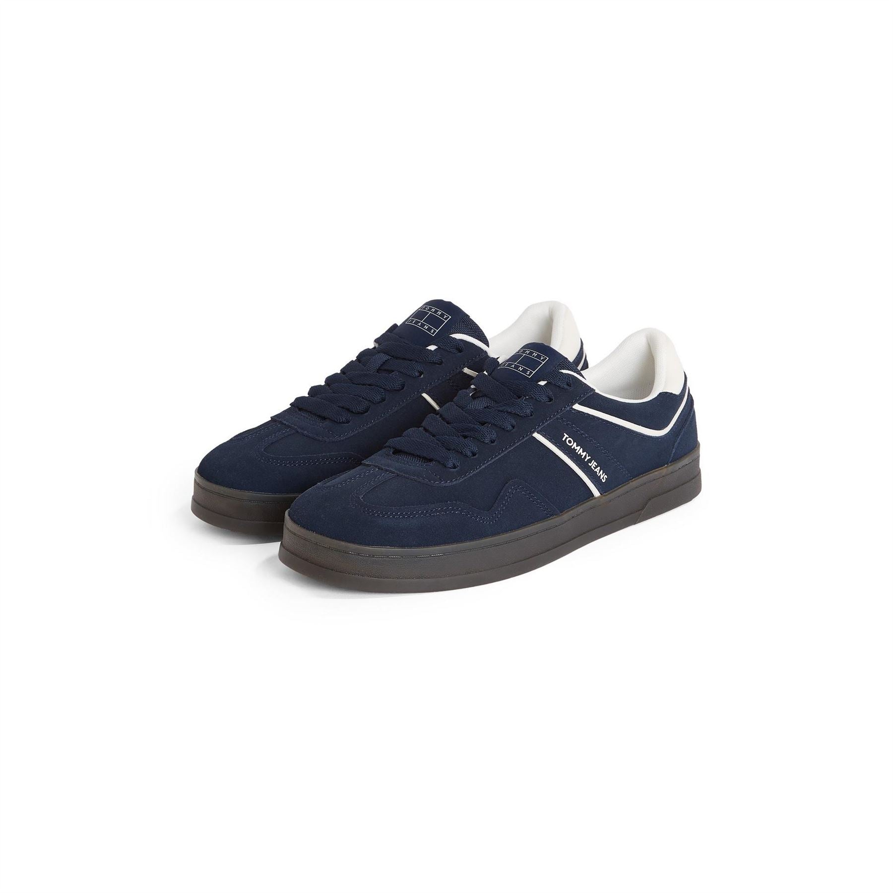 Tommy Jeans Greenwich Suede Low Top Trainers