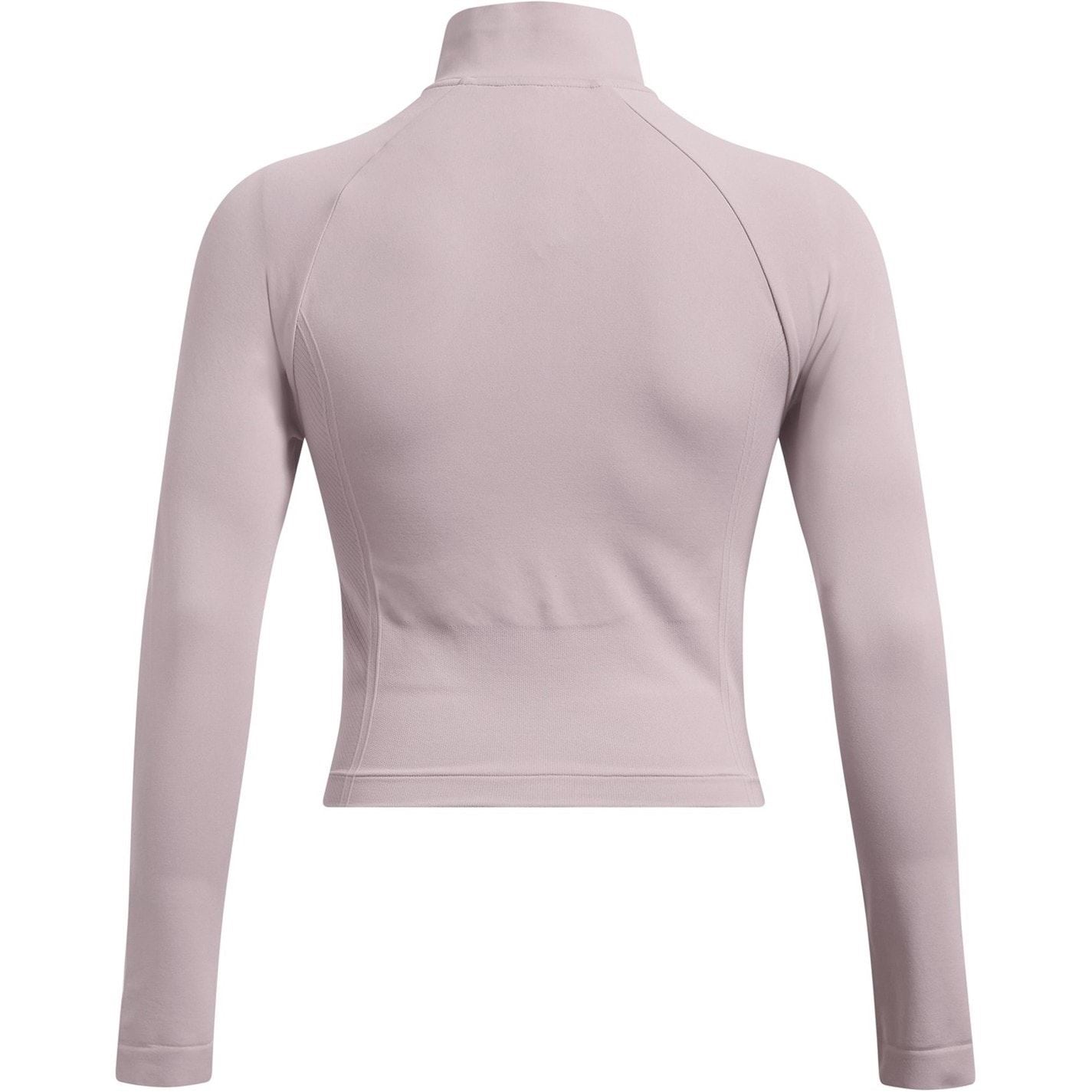 Under Armour Funnel Neck Zip Long Sleeve Raglan Athletic Top