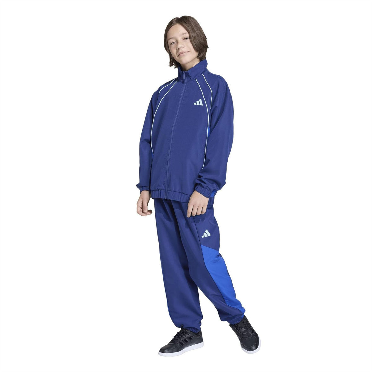 adidas Full Zip Woven Jacket And Trousers Clothing Set