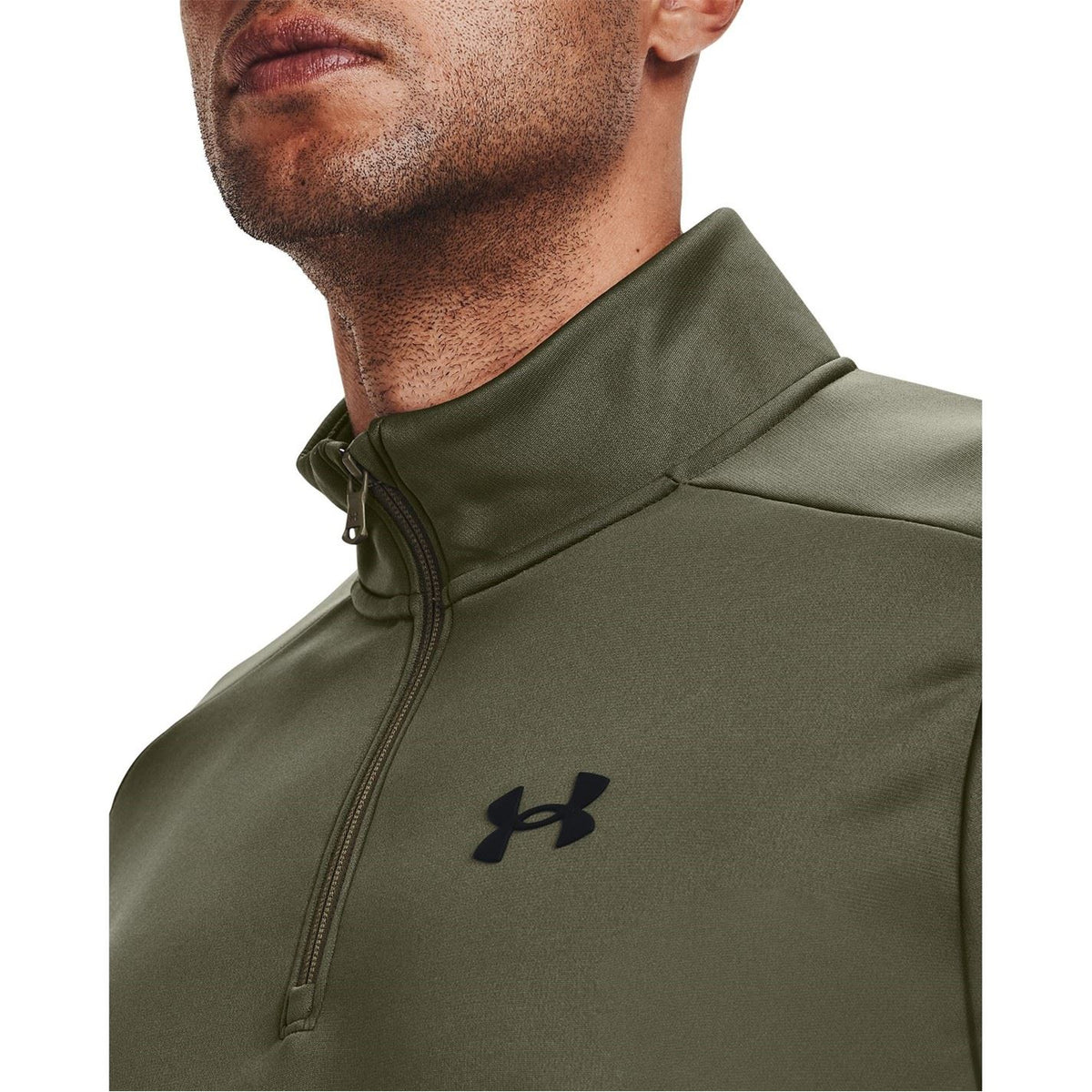Under Armour Mens Half Zip Fleece Top