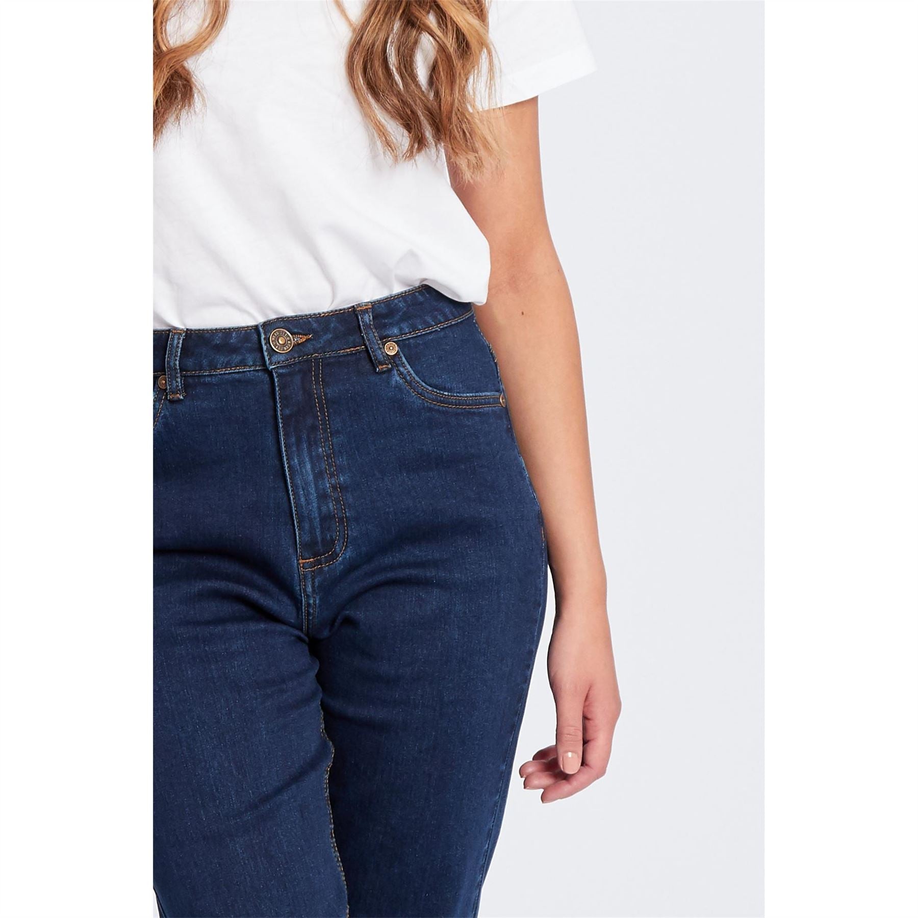 Be You Beyou Mom Straight Leg Jeans