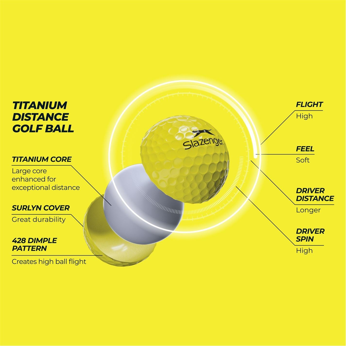 Slazenger Vseries Distance 12pk