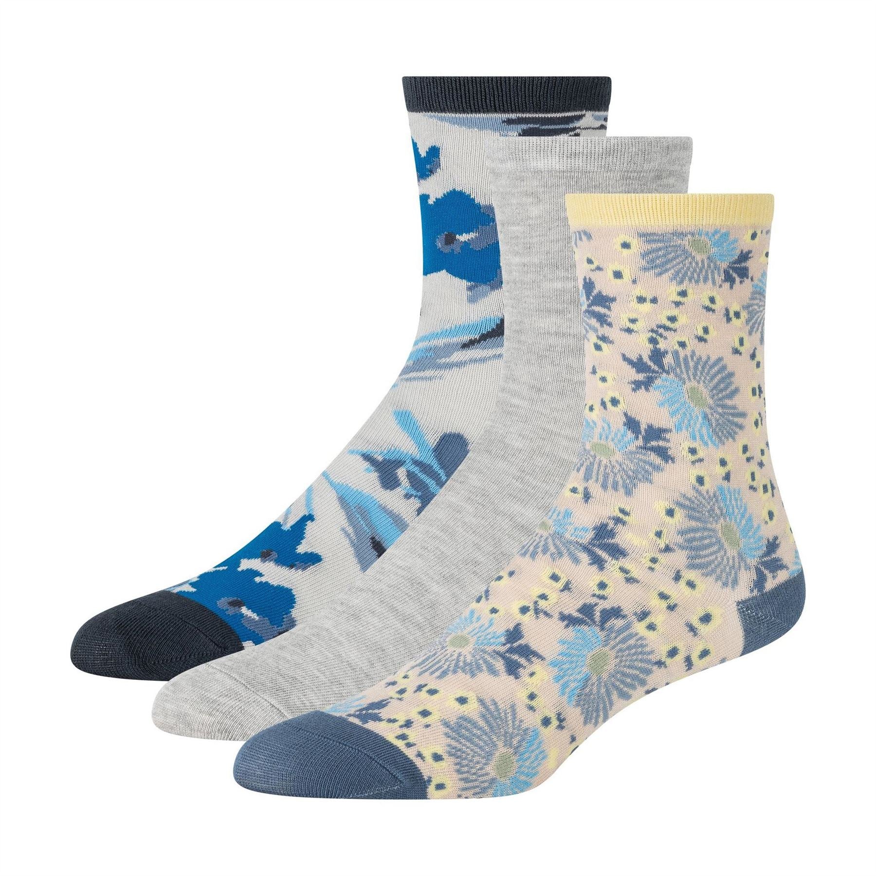 Ted Baker 3 Pack Long Crew Socks