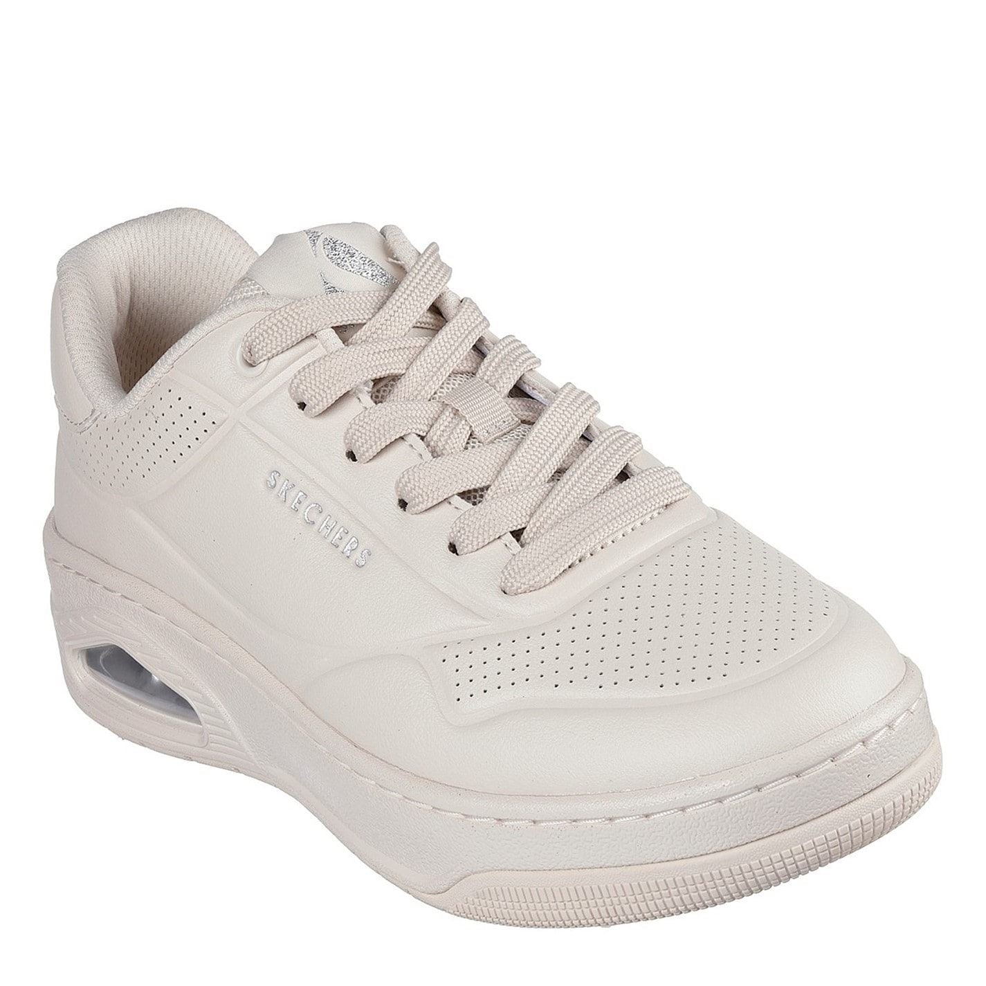 Skechers Uno Low Heel Court Trainers