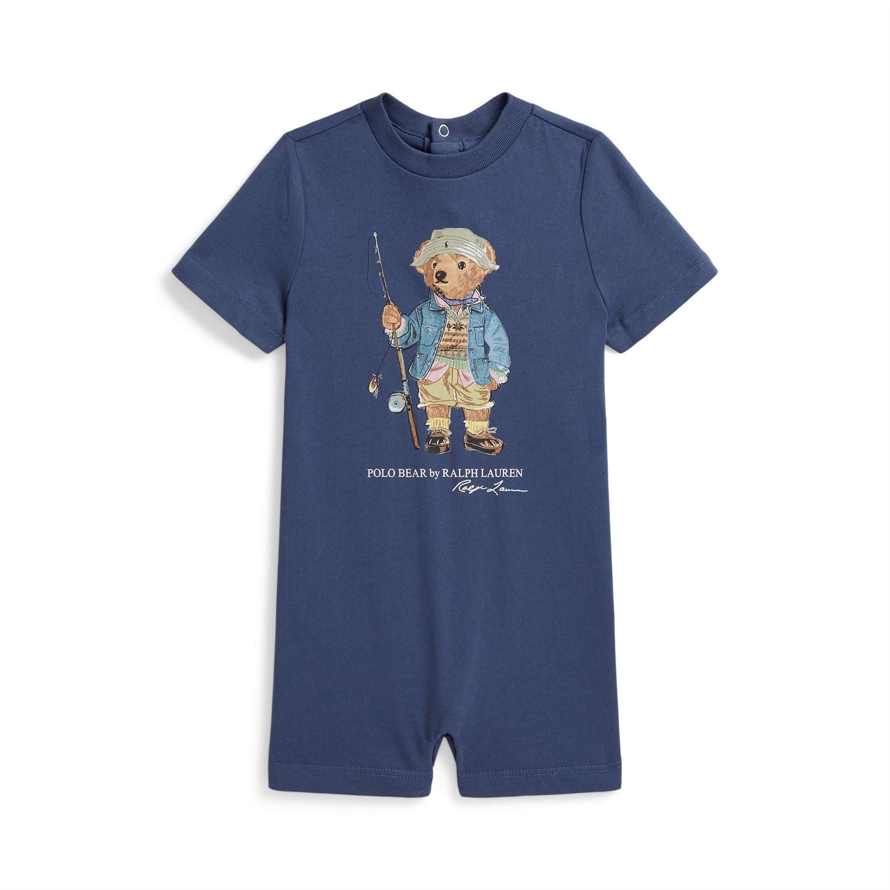 Polo Ralph Lauren Bear Shortall Onesie