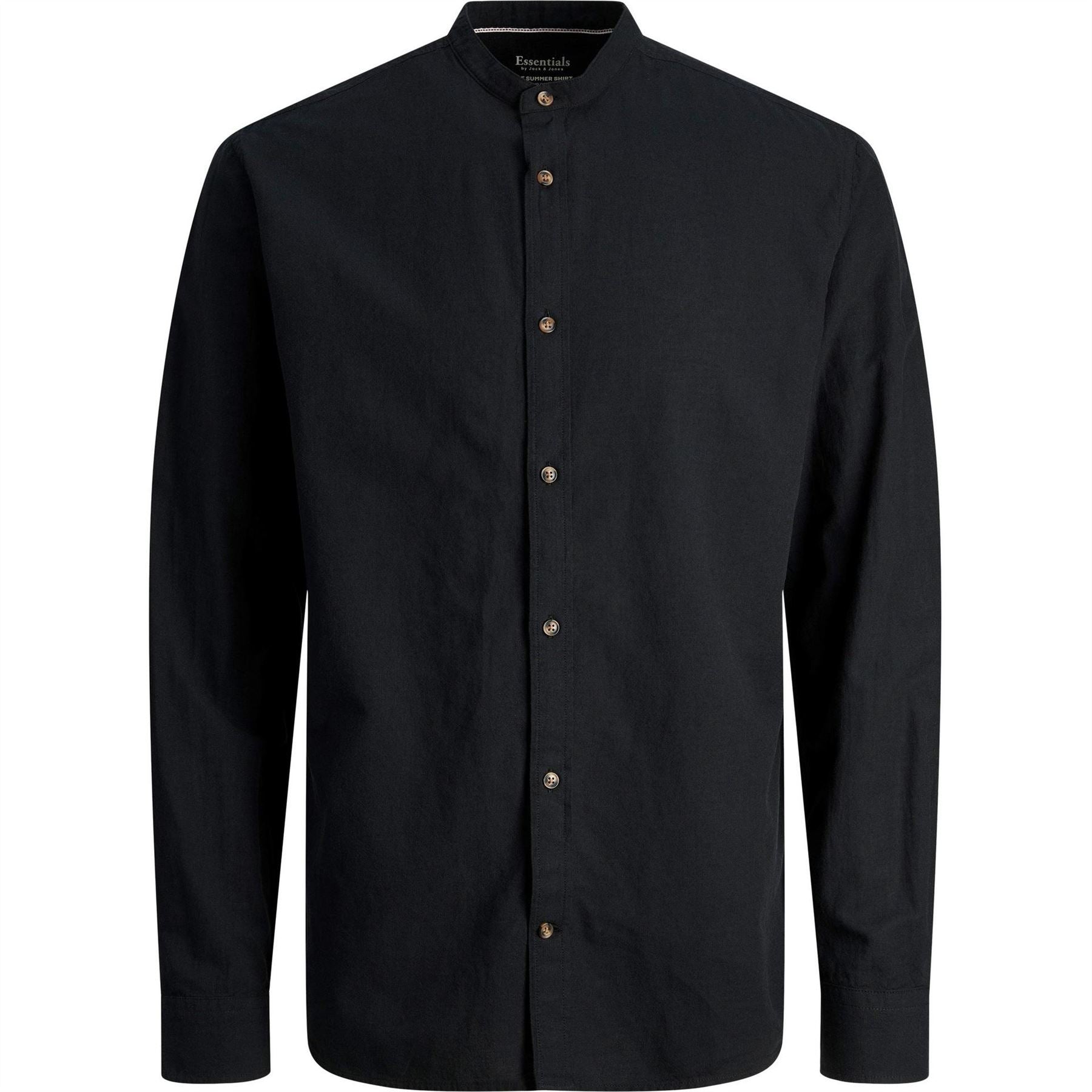 Jack and Jones Long Sleeve Buttoned Linen Shirt