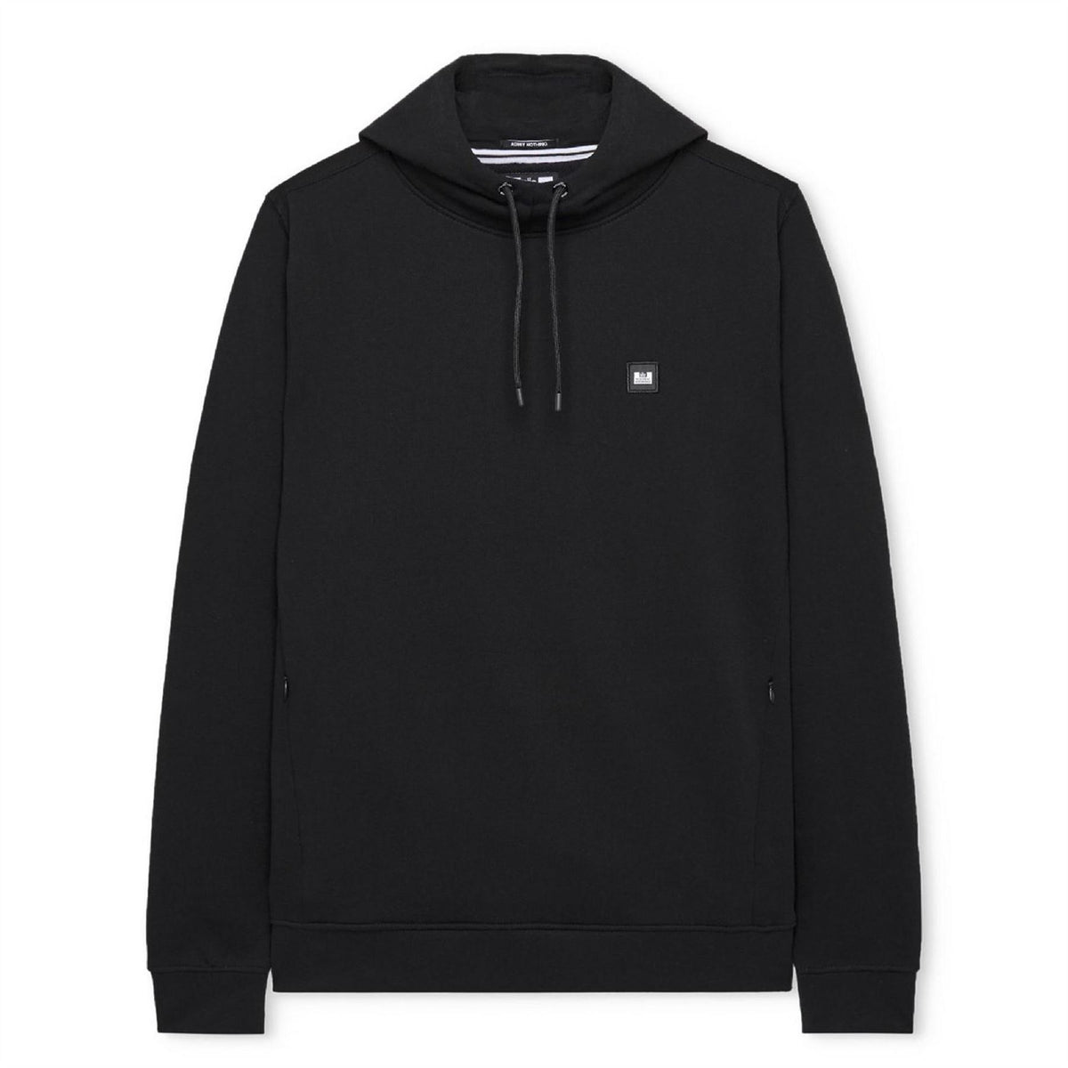 Weekend Offender Hooded Neck Ribbed Collar Long Sleeve Sweatshirt