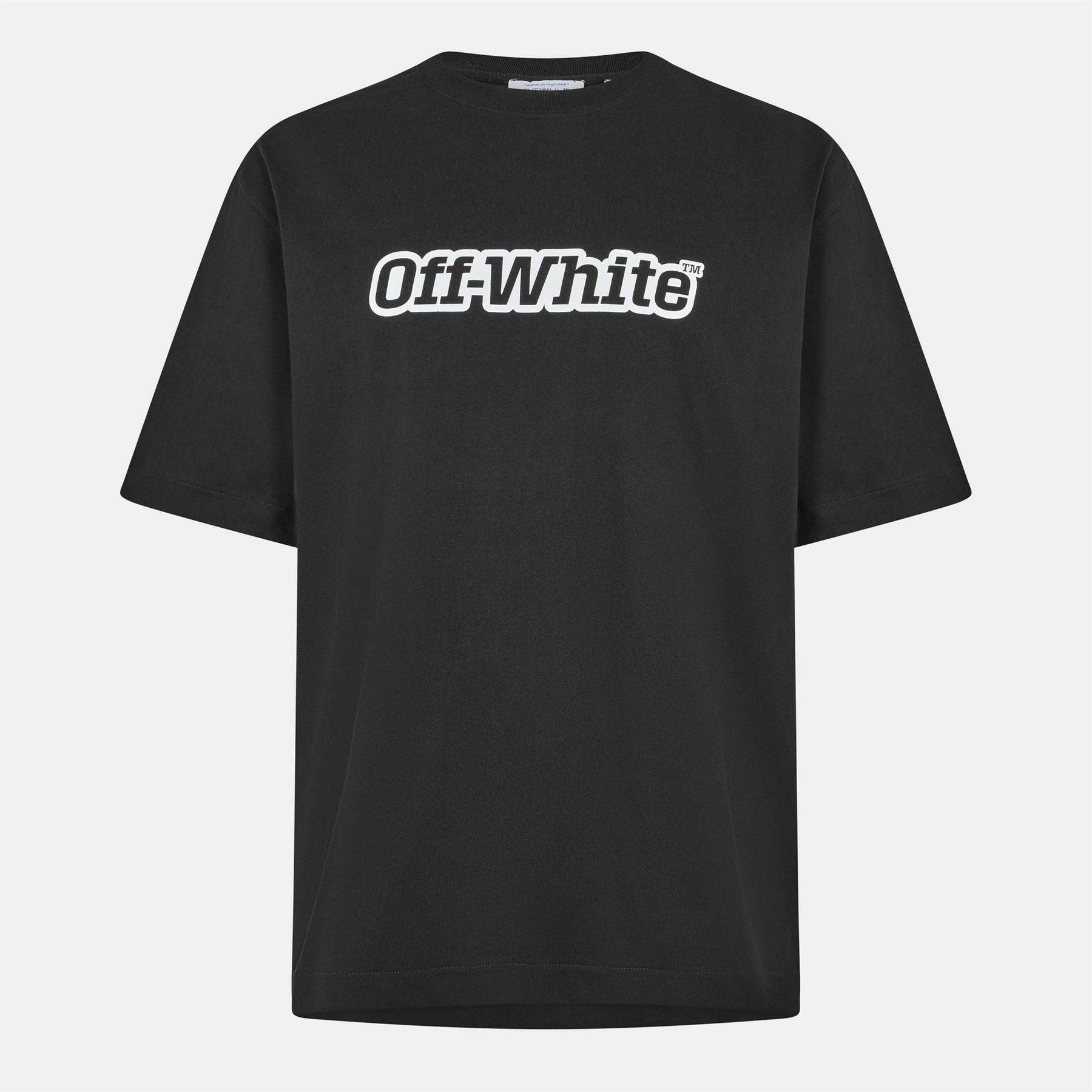 Off White Outline Skate Regular Fit T-Shirt