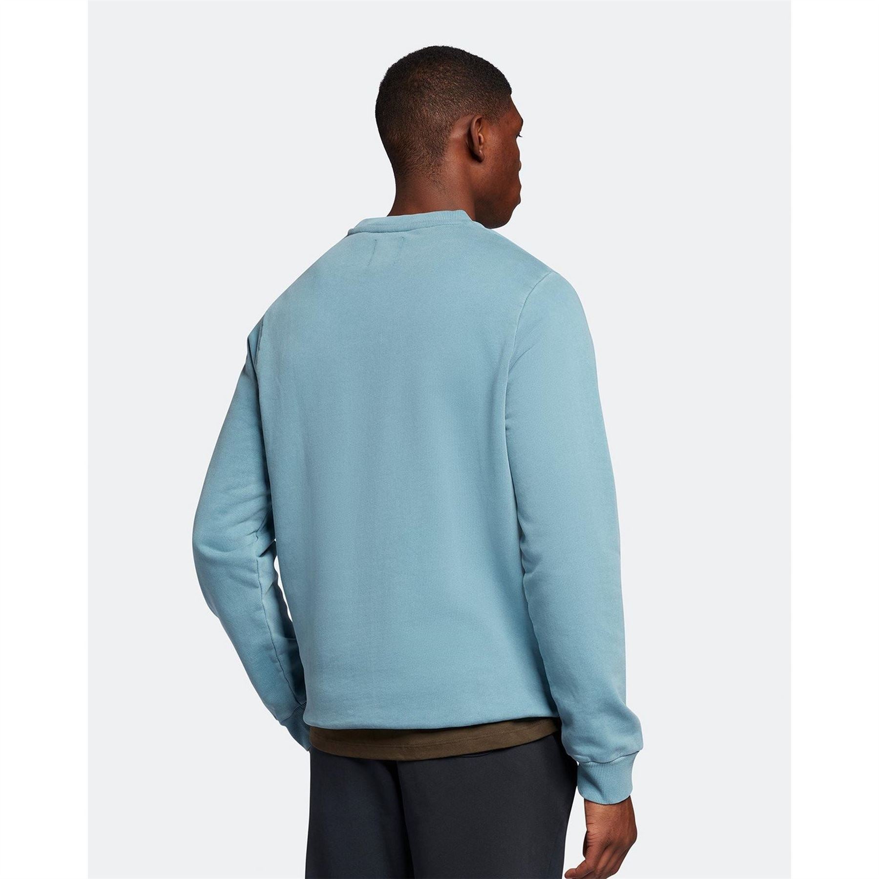 Lyle and Scott Printed Crew Neck Relaxed Fit Sweatshirt