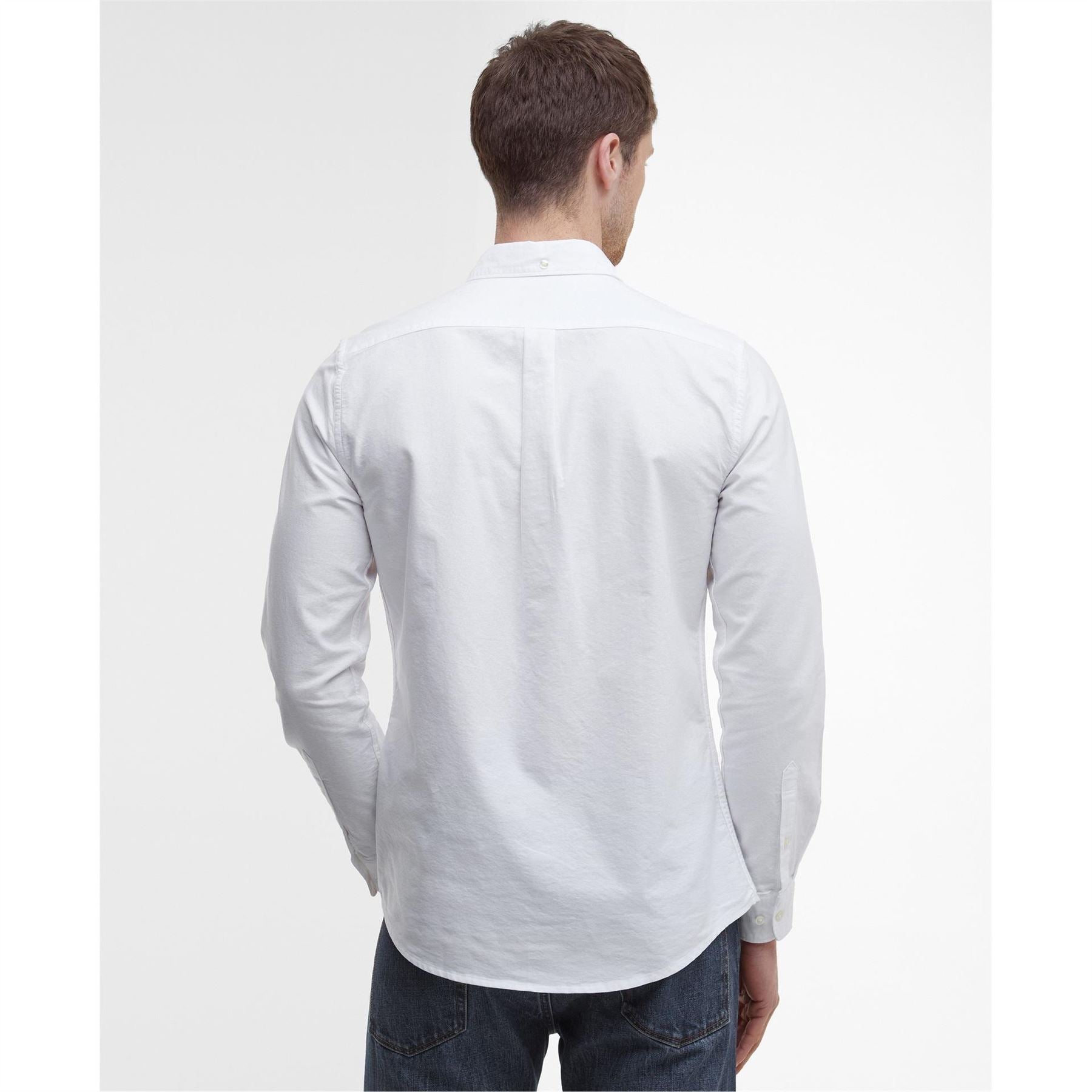 Barbour Oxford Button Down Plain Shirt