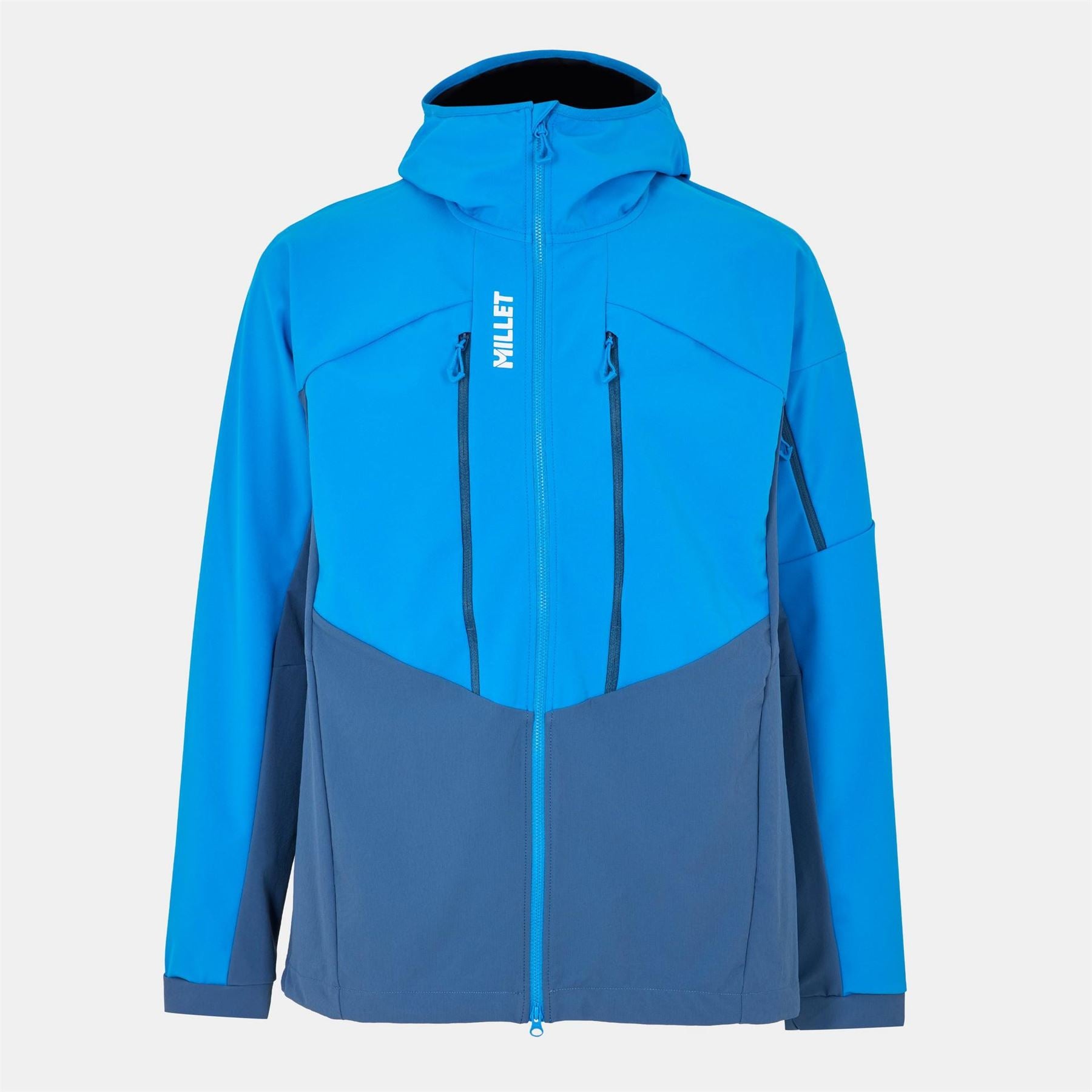 Millet White Weather Resistant Lightweight Softshell Jacket