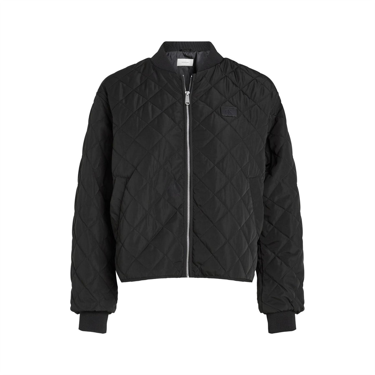 Calvin Klein Jeans Quilted Bomber Short Jacket