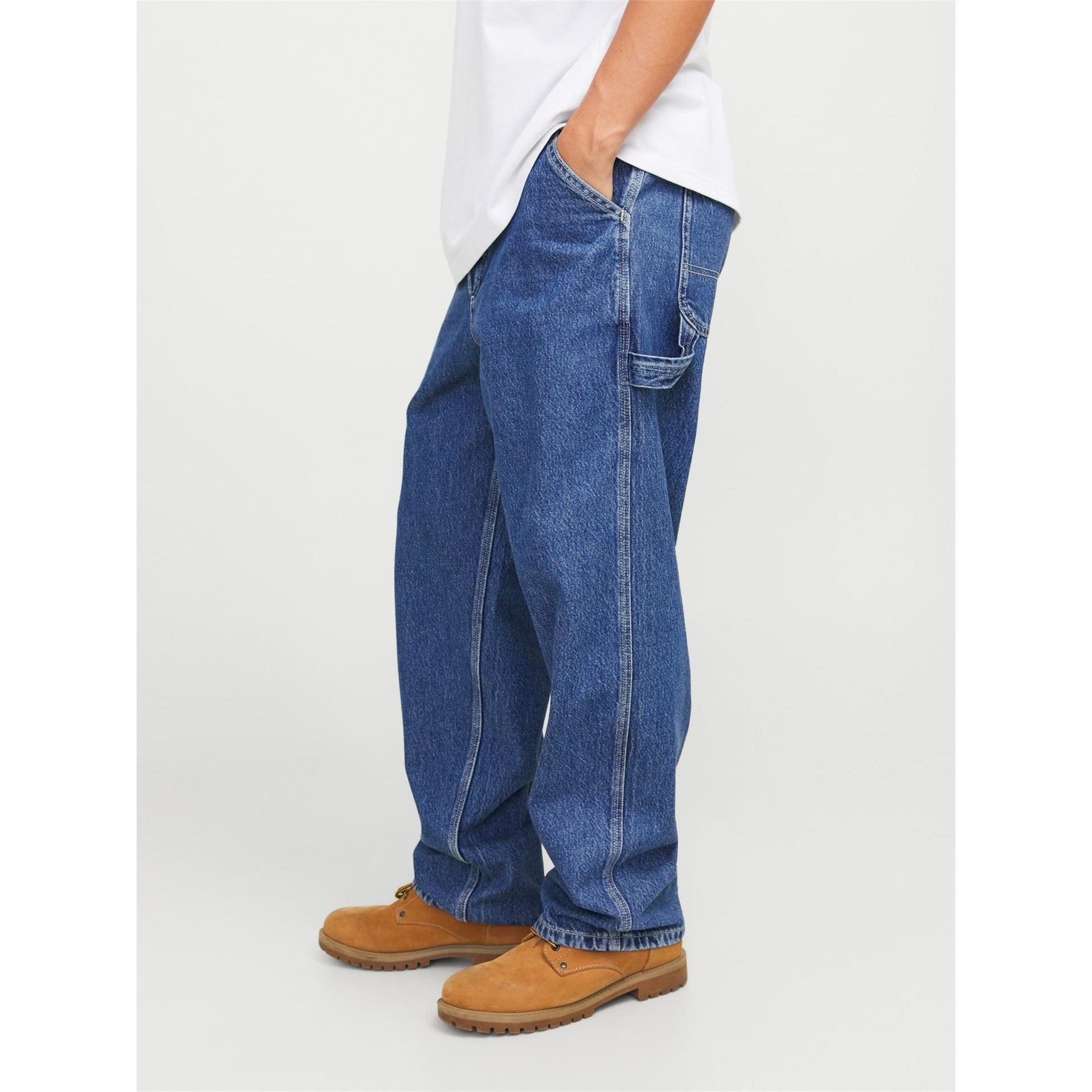 Jack and Jones Alex Relaxed Fit Carpenter Jeans