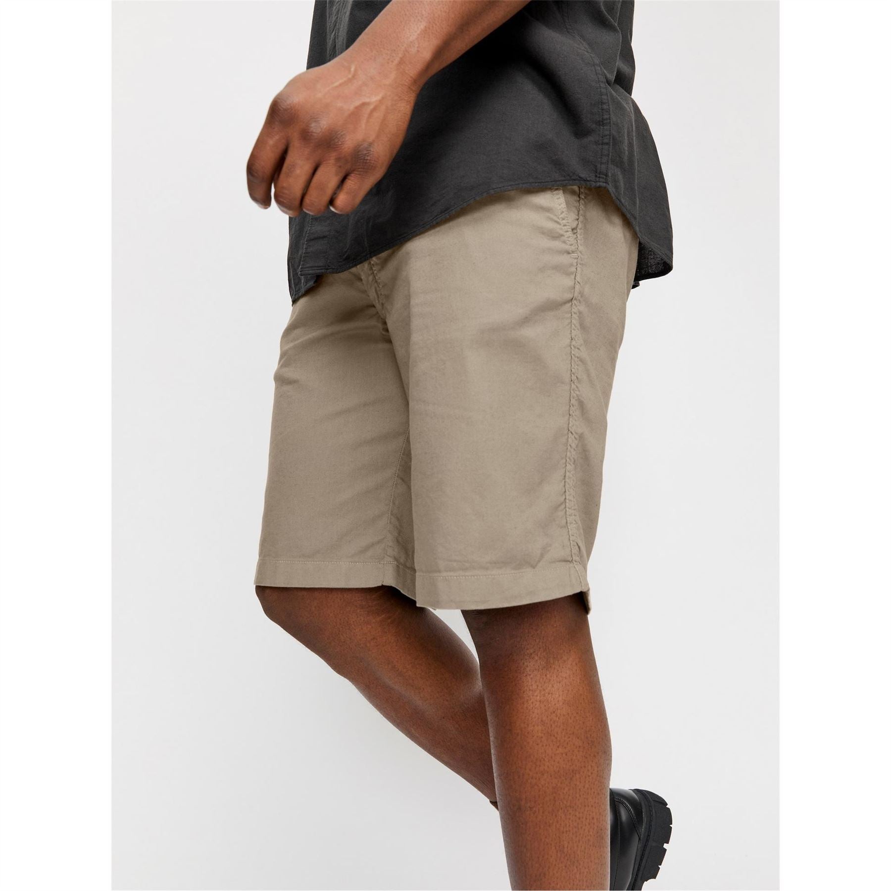 Jack and Jones Linen Plus Size Tracksuit Shorts