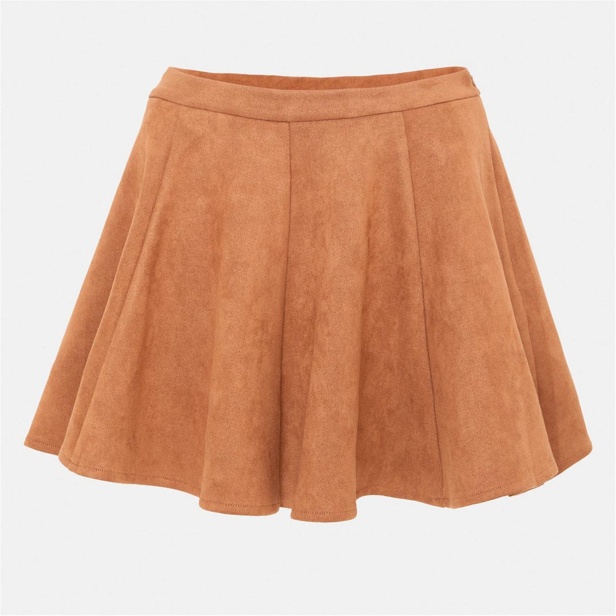 I Saw It First Suede Skater Skirt