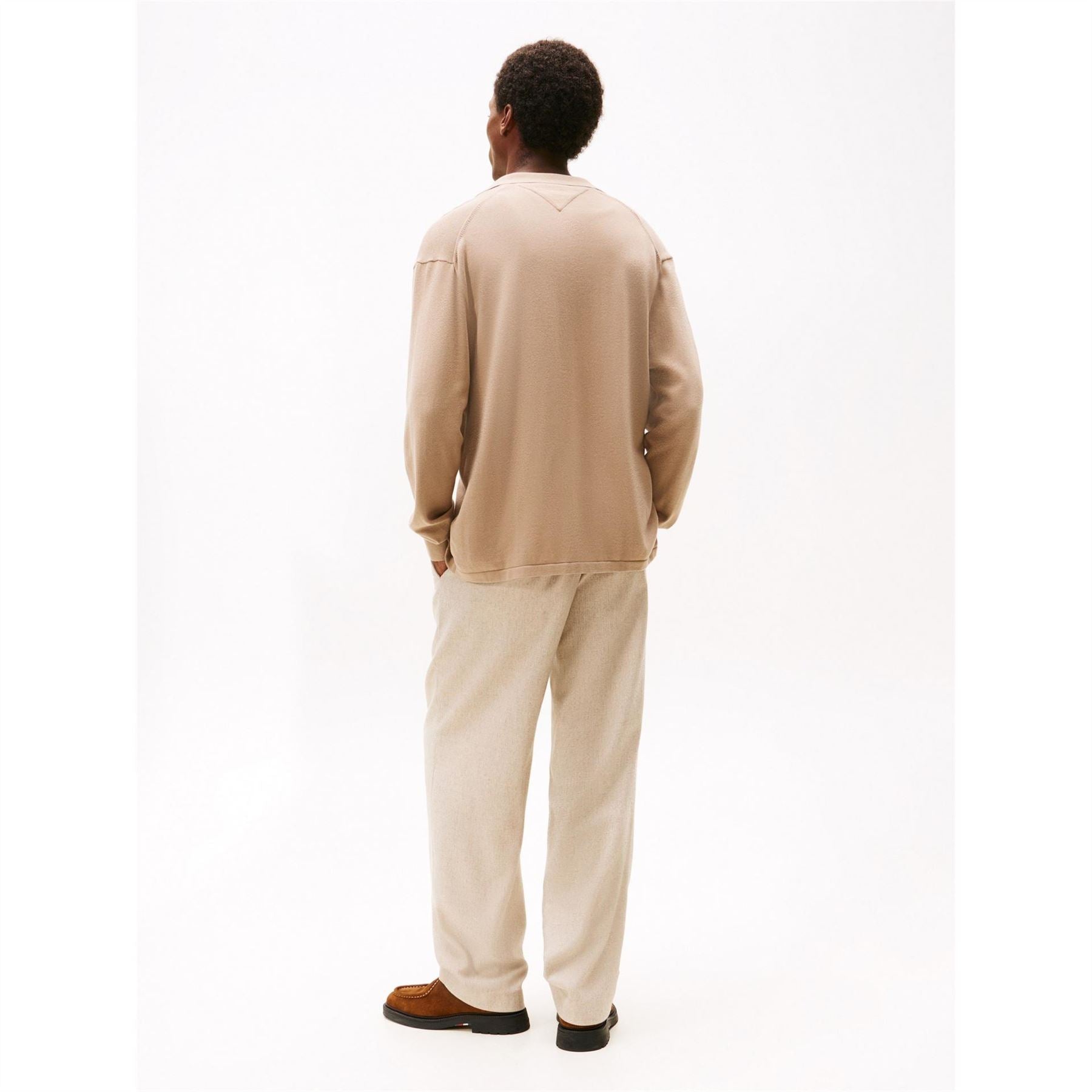 Tommy Hilfiger Solid Patterned Ribbed Cuff Overshirt