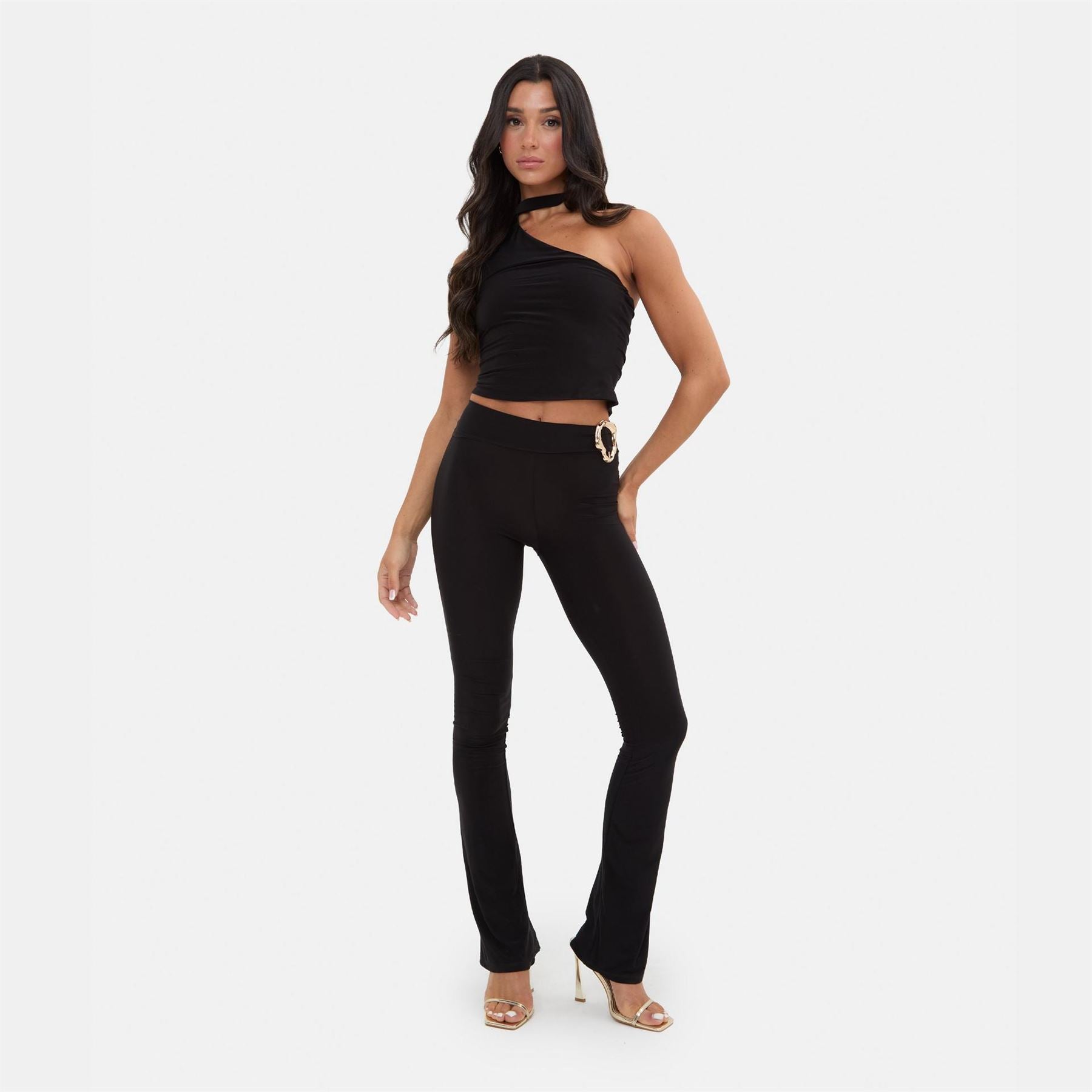 I Saw It First Detail Flare Trousers