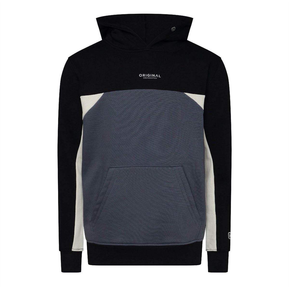 Crosshatch Castlebay Hooded Neck Kangaroo Pocket Sweatshirt