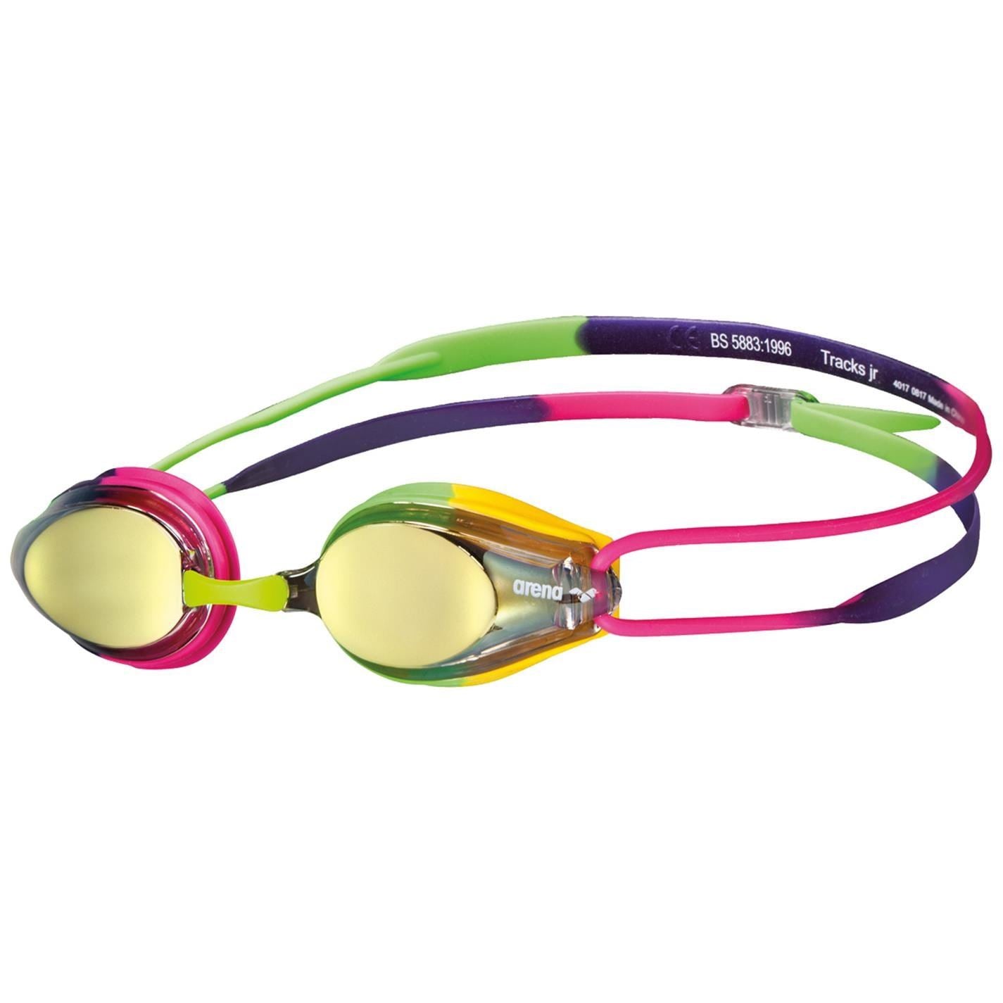 Arena Junior Tracks Mirror Racing Goggles