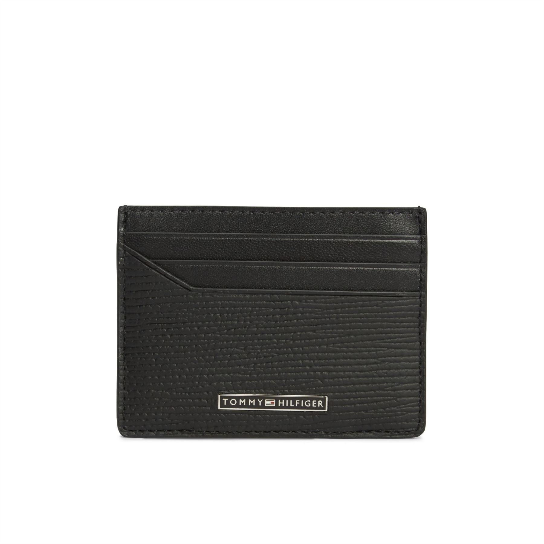 Tommy Hilfiger Business Saffiano Leather Card Holder