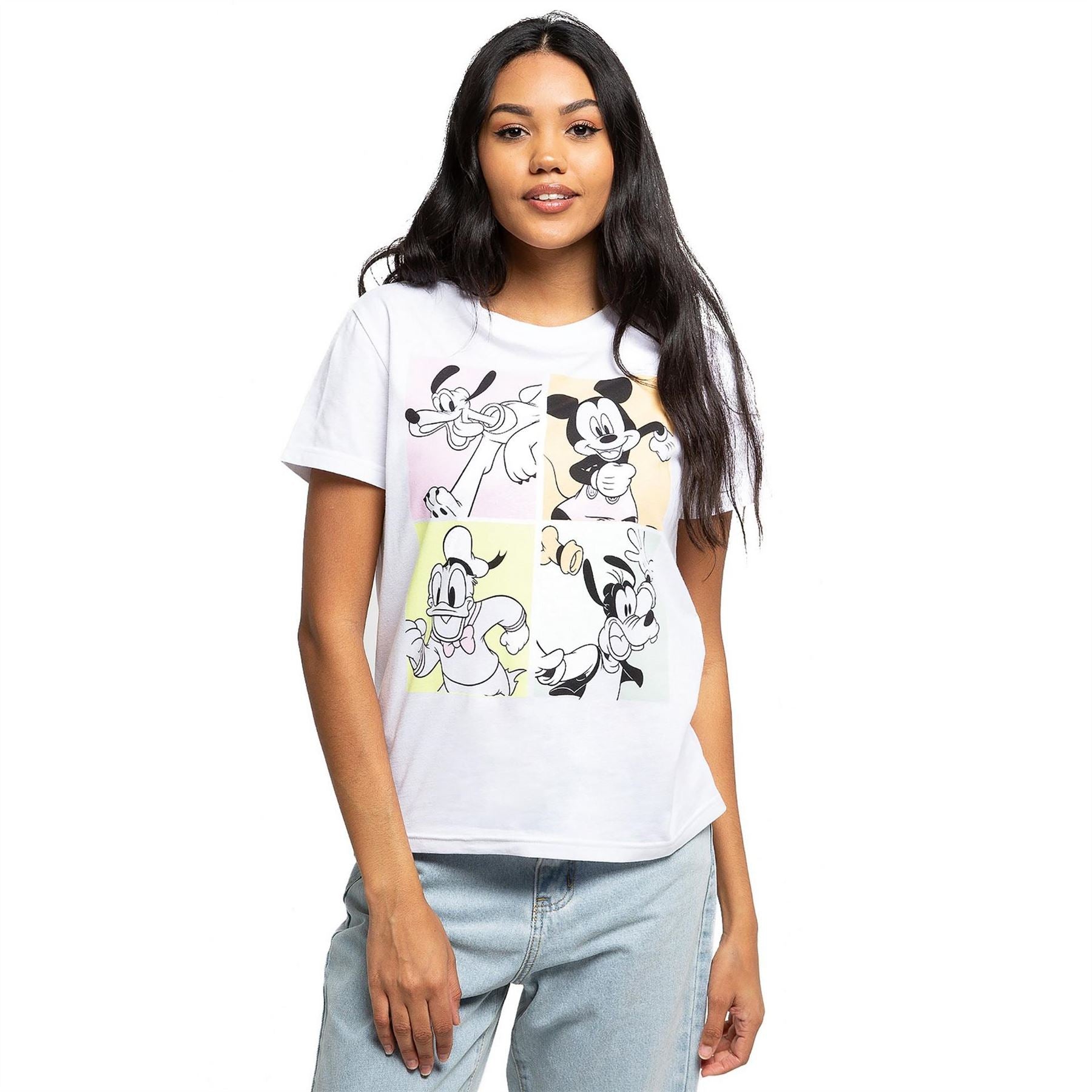 Disney Mickey Mouse Regular Fit Crew Neck T-Shirt