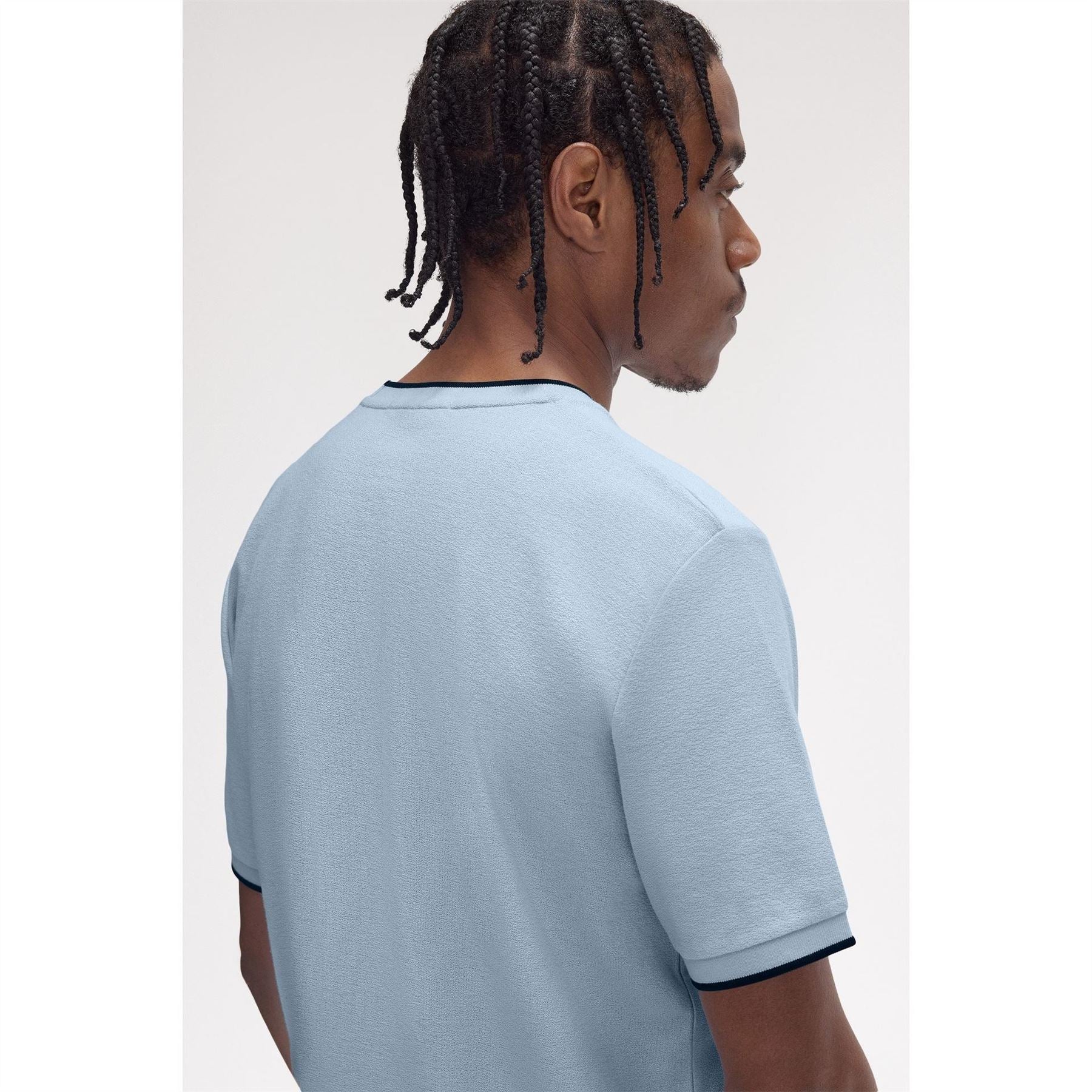Fred Perry Regular Fit Crepe Pique T-Shirt