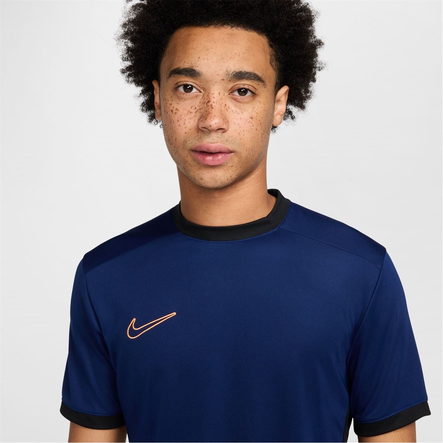 Nike Mens Dri Fit Academy Short Sleeve Football Top