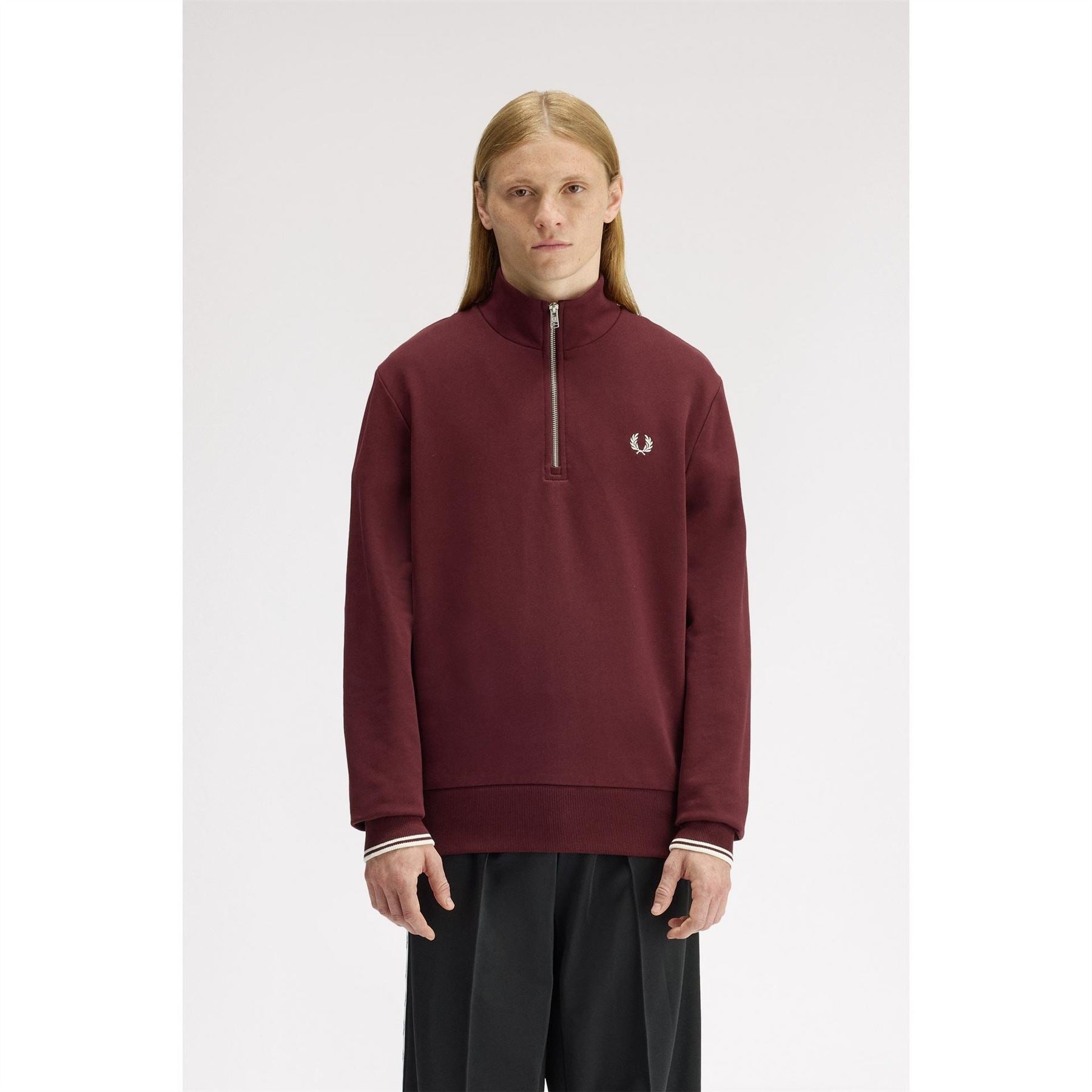 Fred Perry Half Zip Top