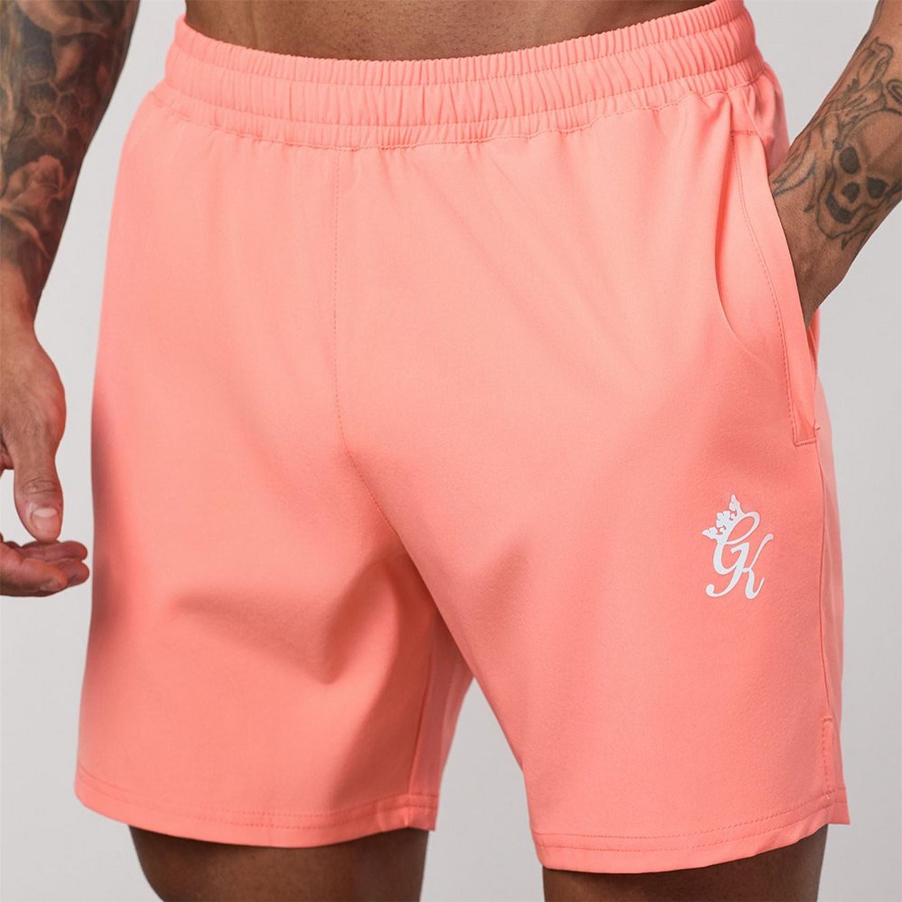 Gym King King Energy Short   Coral Dust