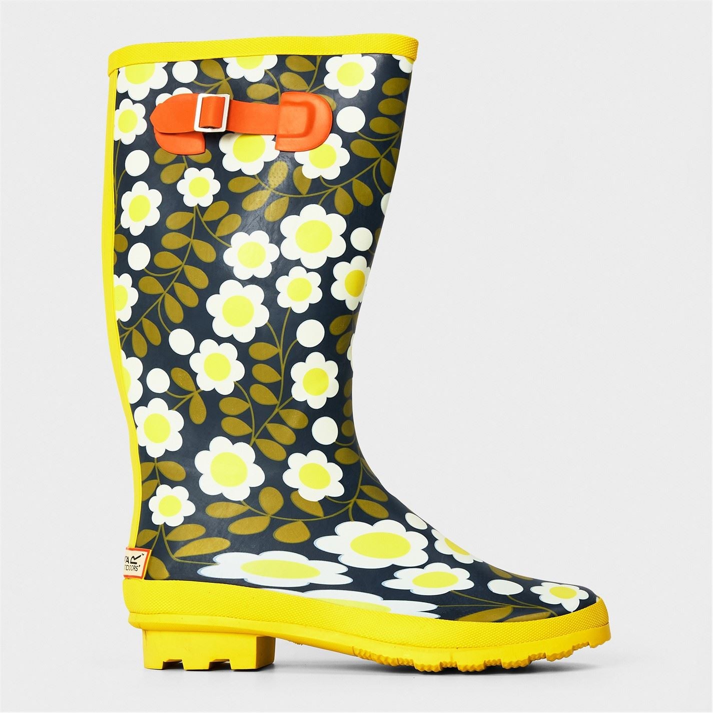Regatta Graphic Print Block Heel Wellington Boots