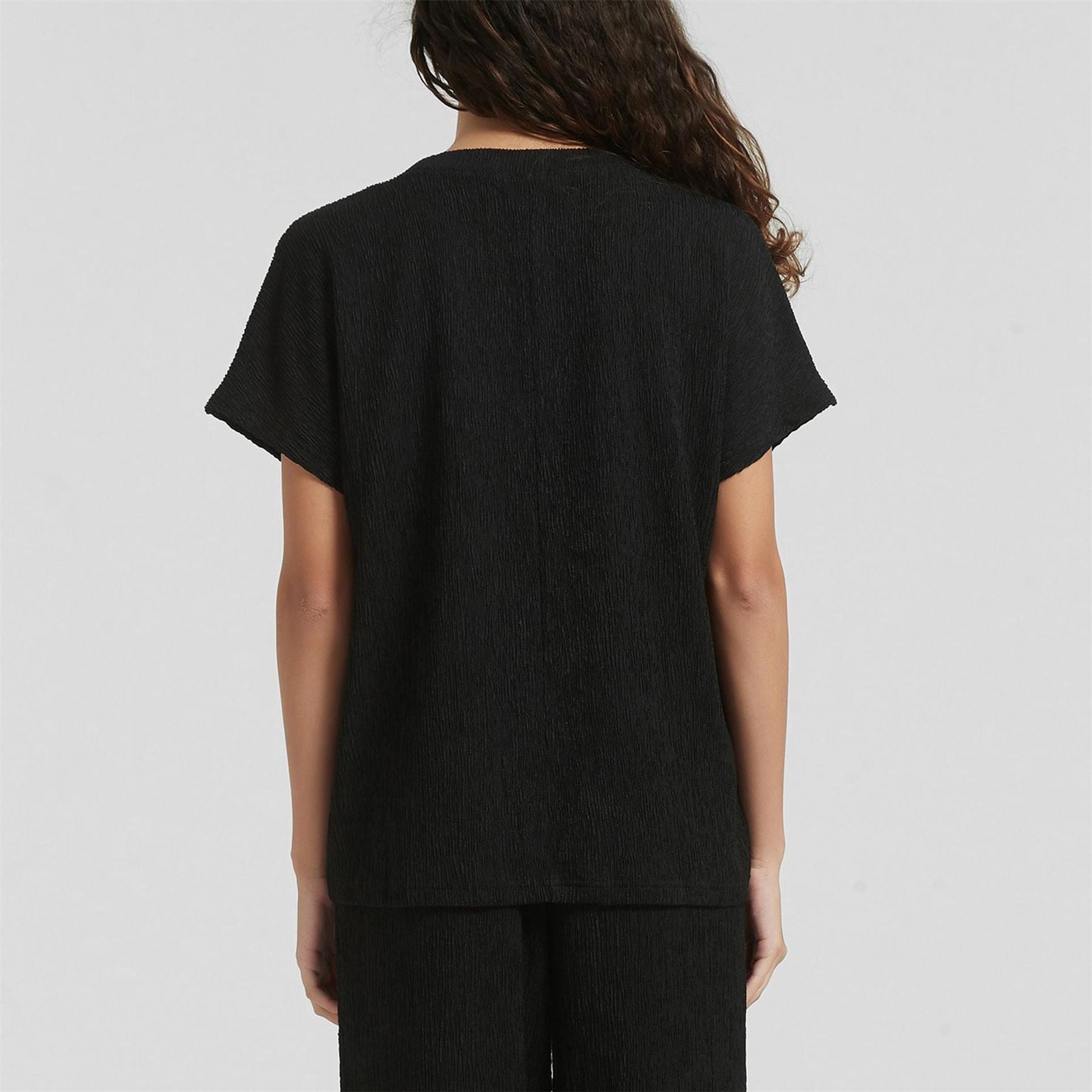 Be You Crew Neck Short Sleeve T-Shirt Coord Pants Set