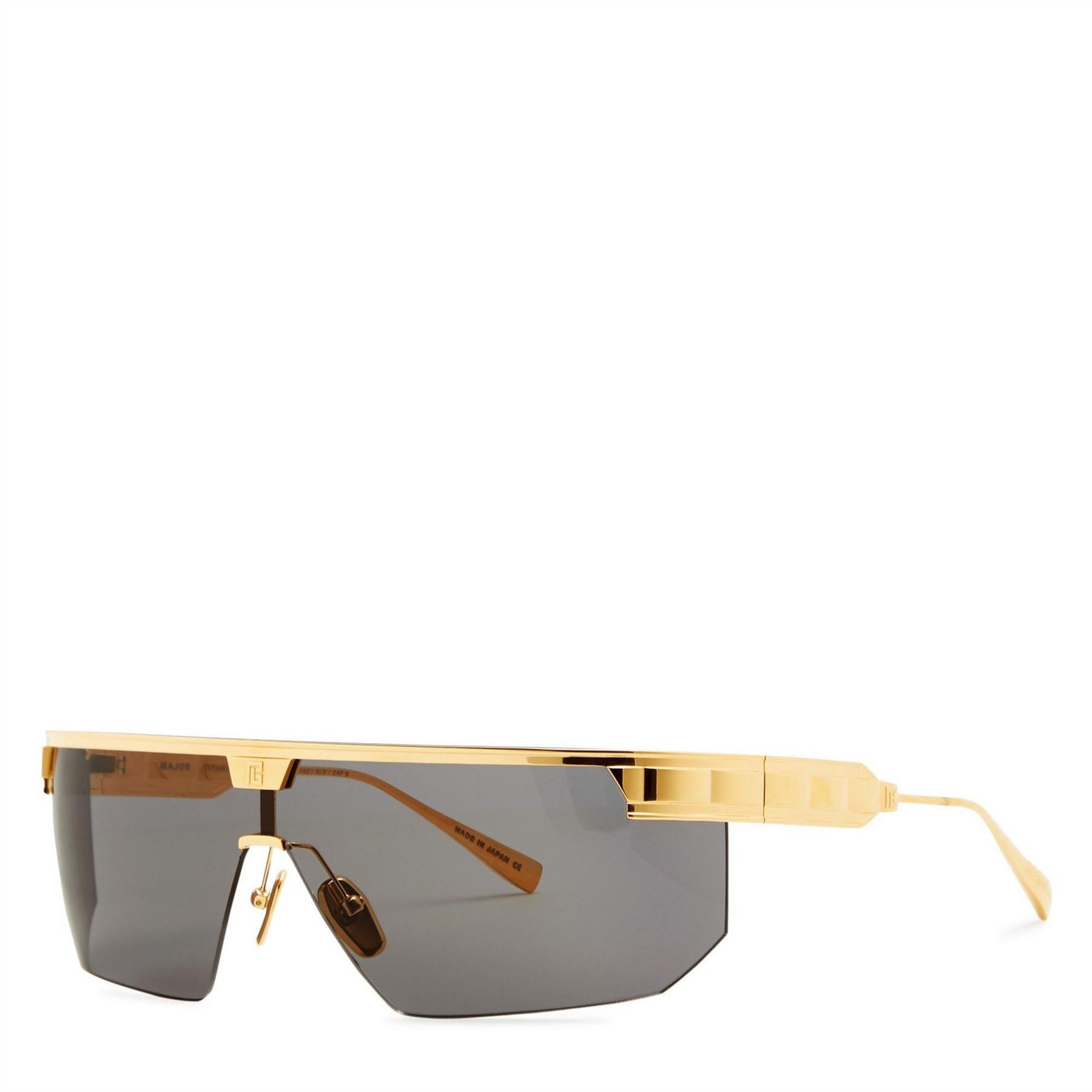 Balmain U Major Curved Mask sg