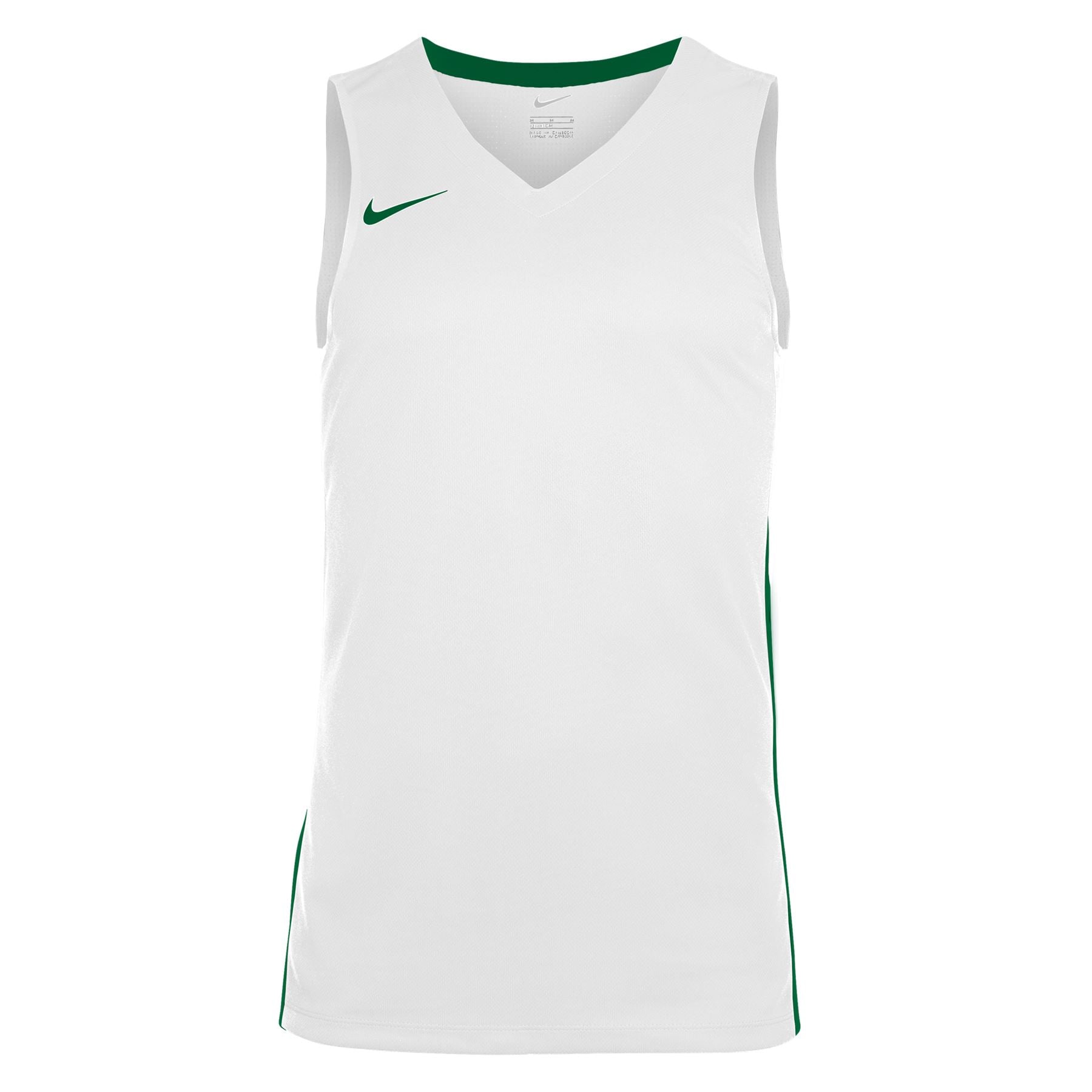 Nike V-Neck Sleeveless Regular Fit Jersey Tank