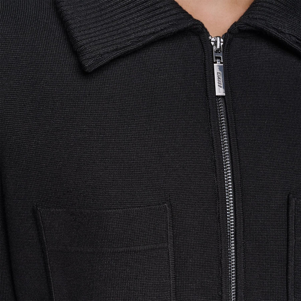 DKNY FulL-Zip Knit Jacket Ld64