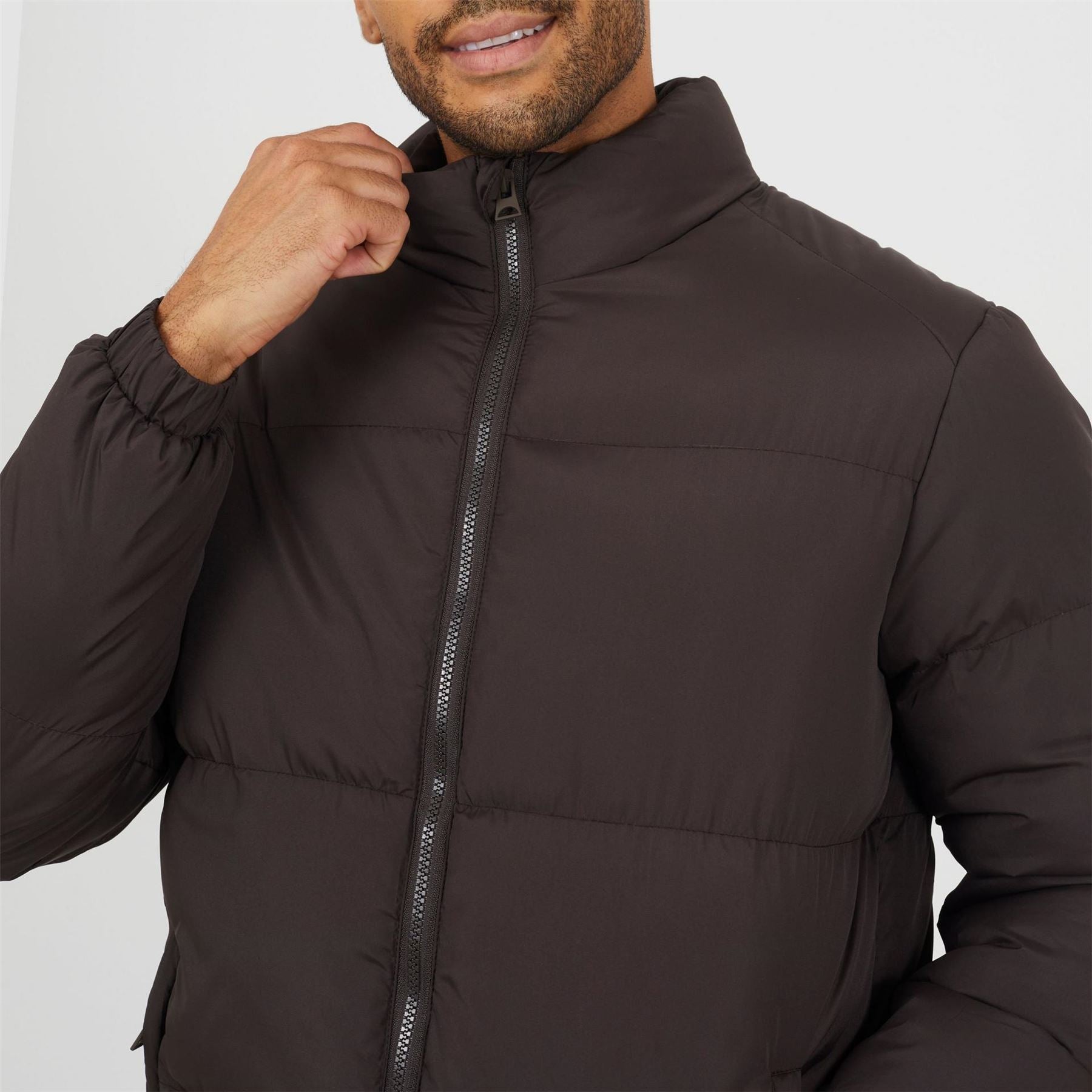 Brave Soul Padded Medium Puffer Jacket
