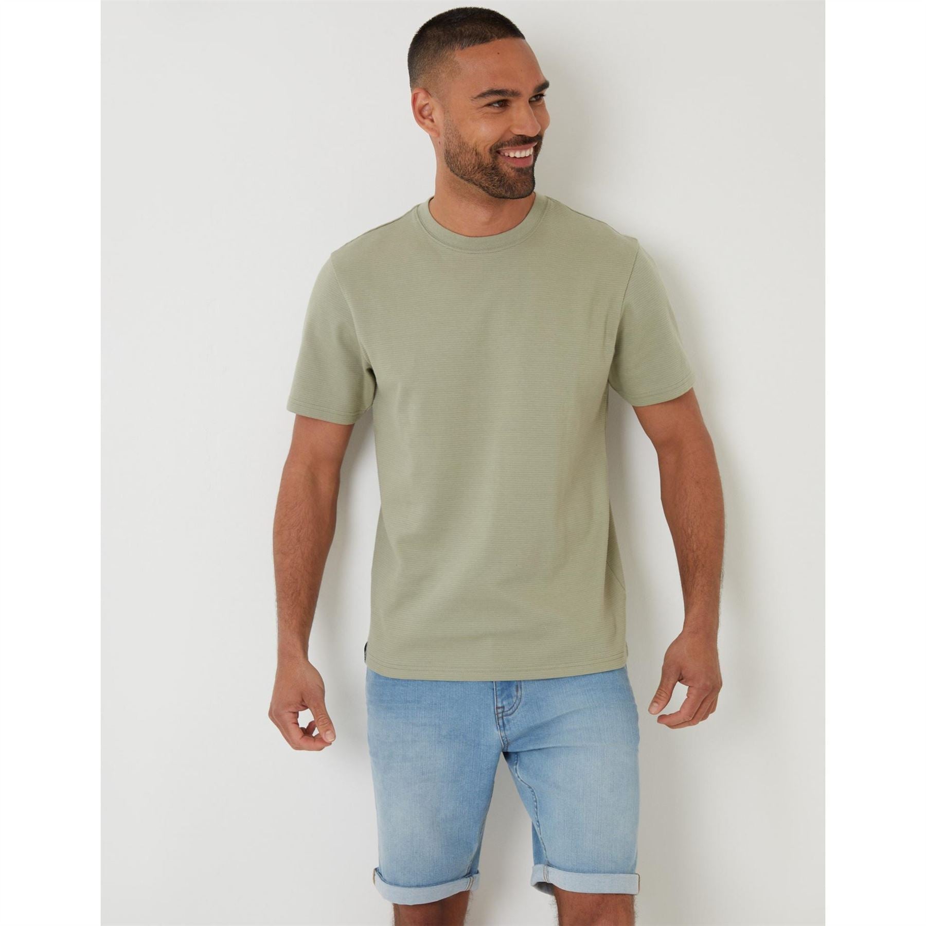 Threadbare Regular Fit Crew Neck Short Sleeve T-Shirt