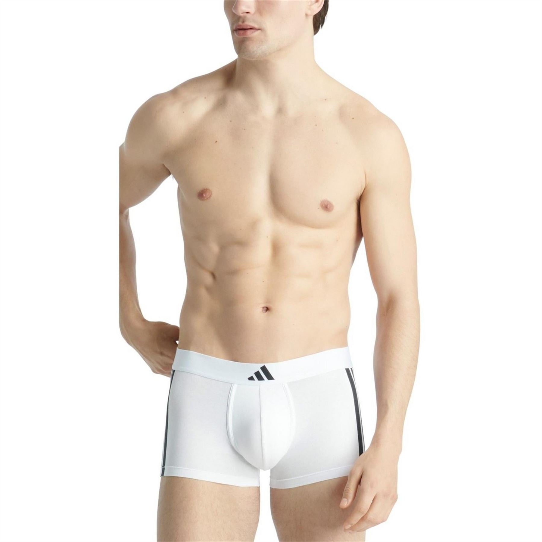 adidas 2 Pack Stripe Patterned Boxer Brief