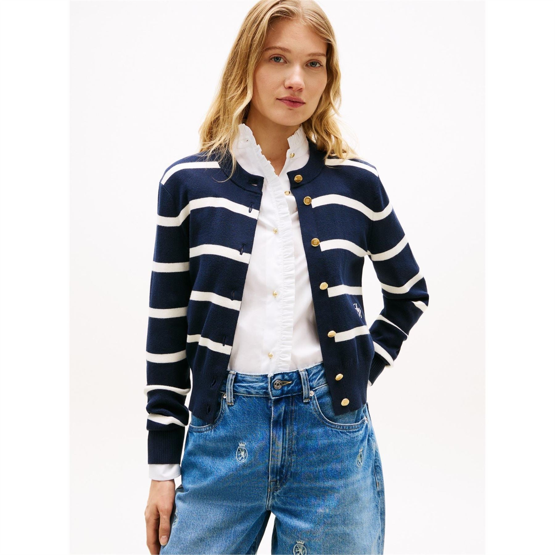Tommy Hilfiger C Nk Cardi Ld63
