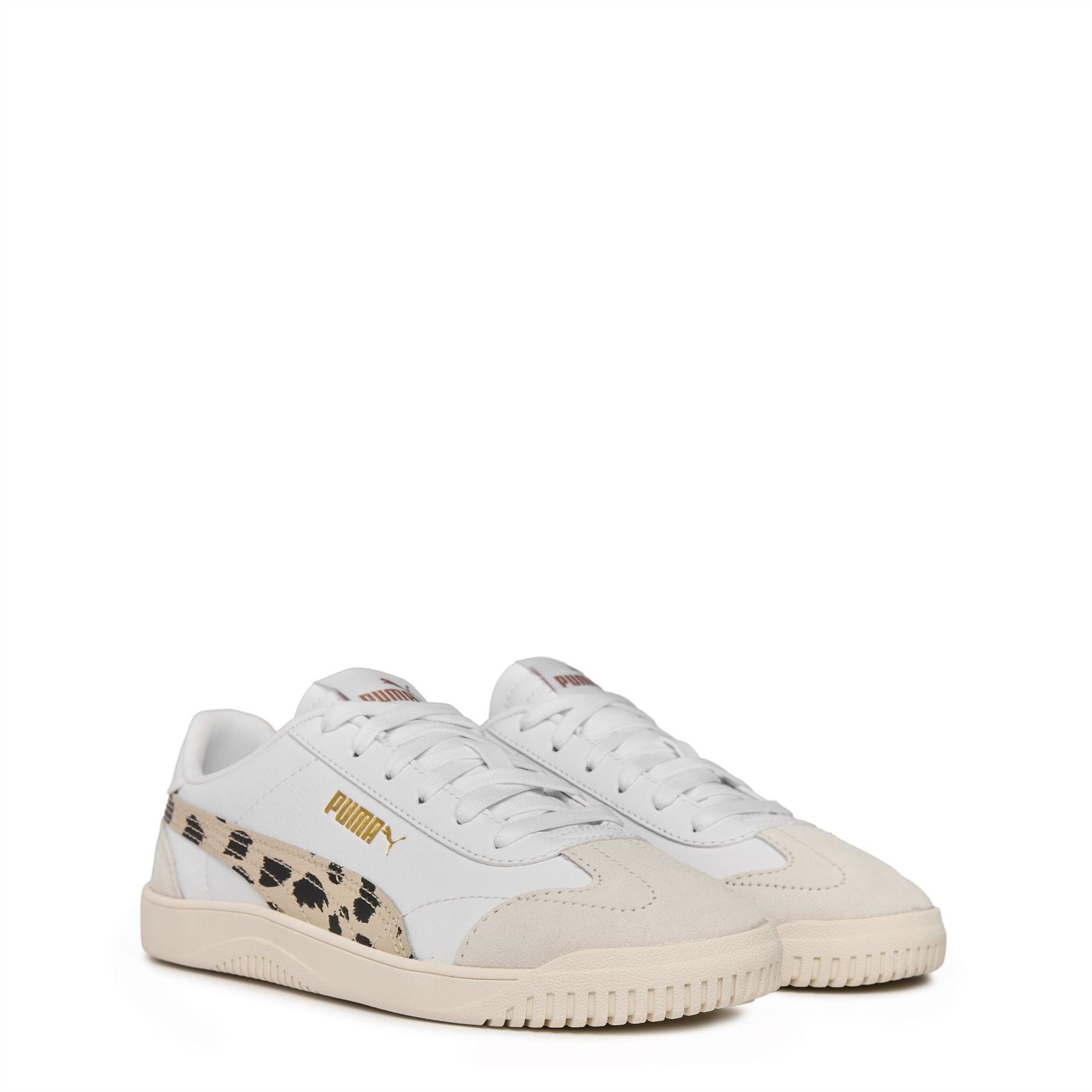 Puma Club 2.0 Low Top Flat Heel Sneakers
